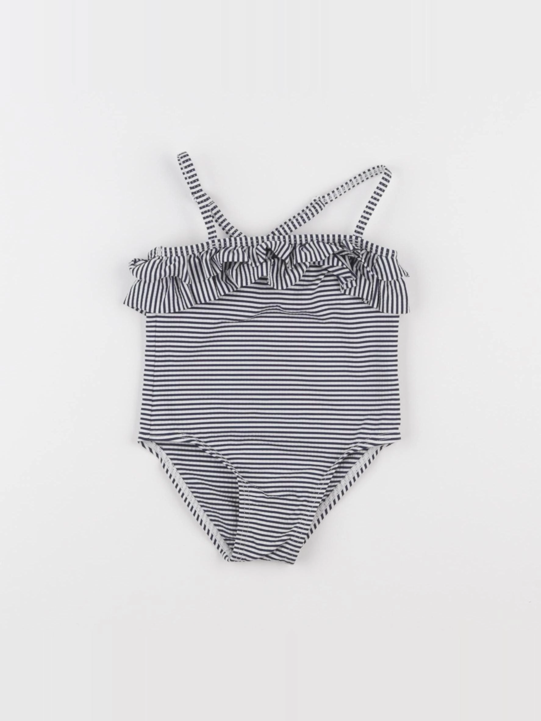 Tape à l'oeil - maillot de bain blanc, bleu - 18 mois