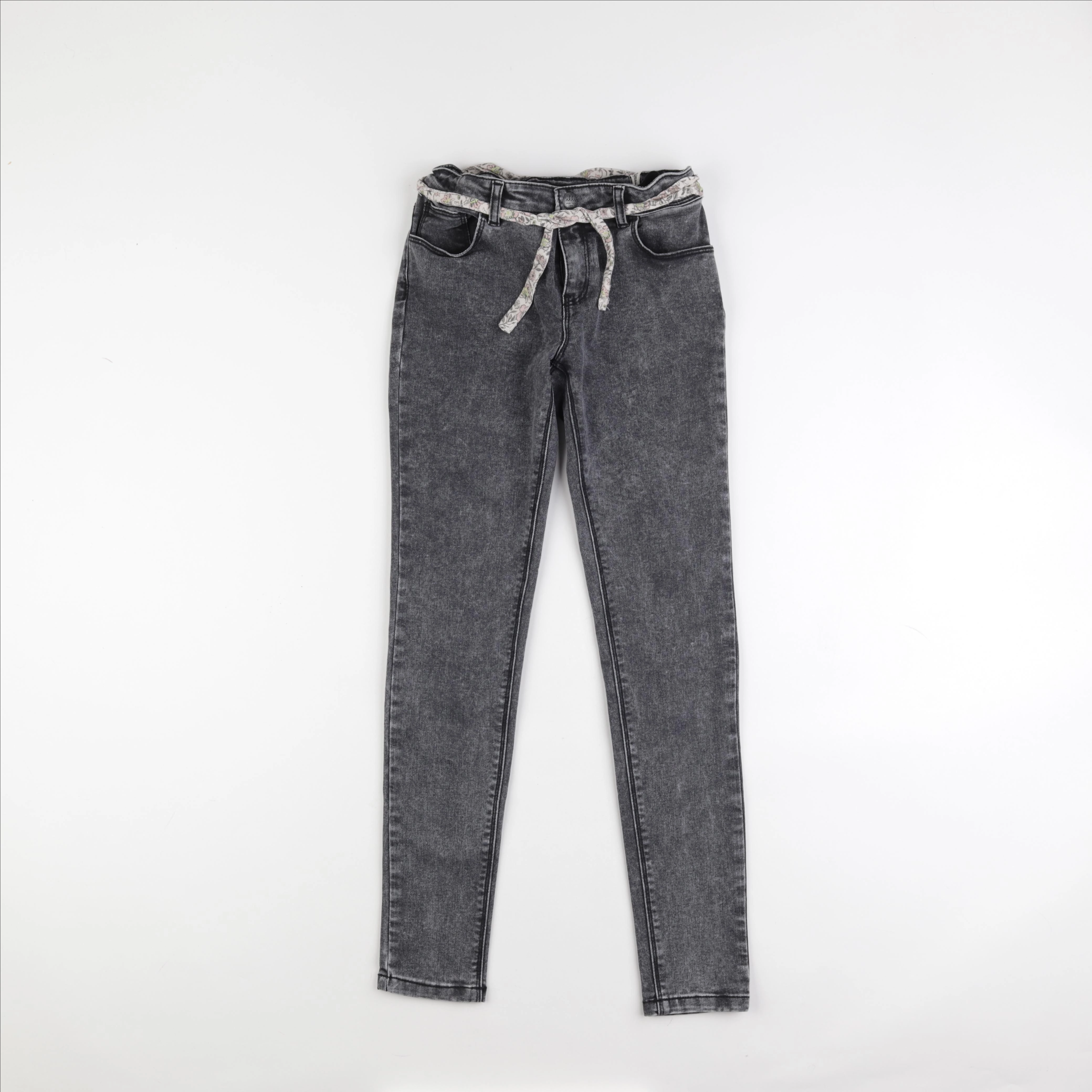 IKKS - jean gris - 12 ans