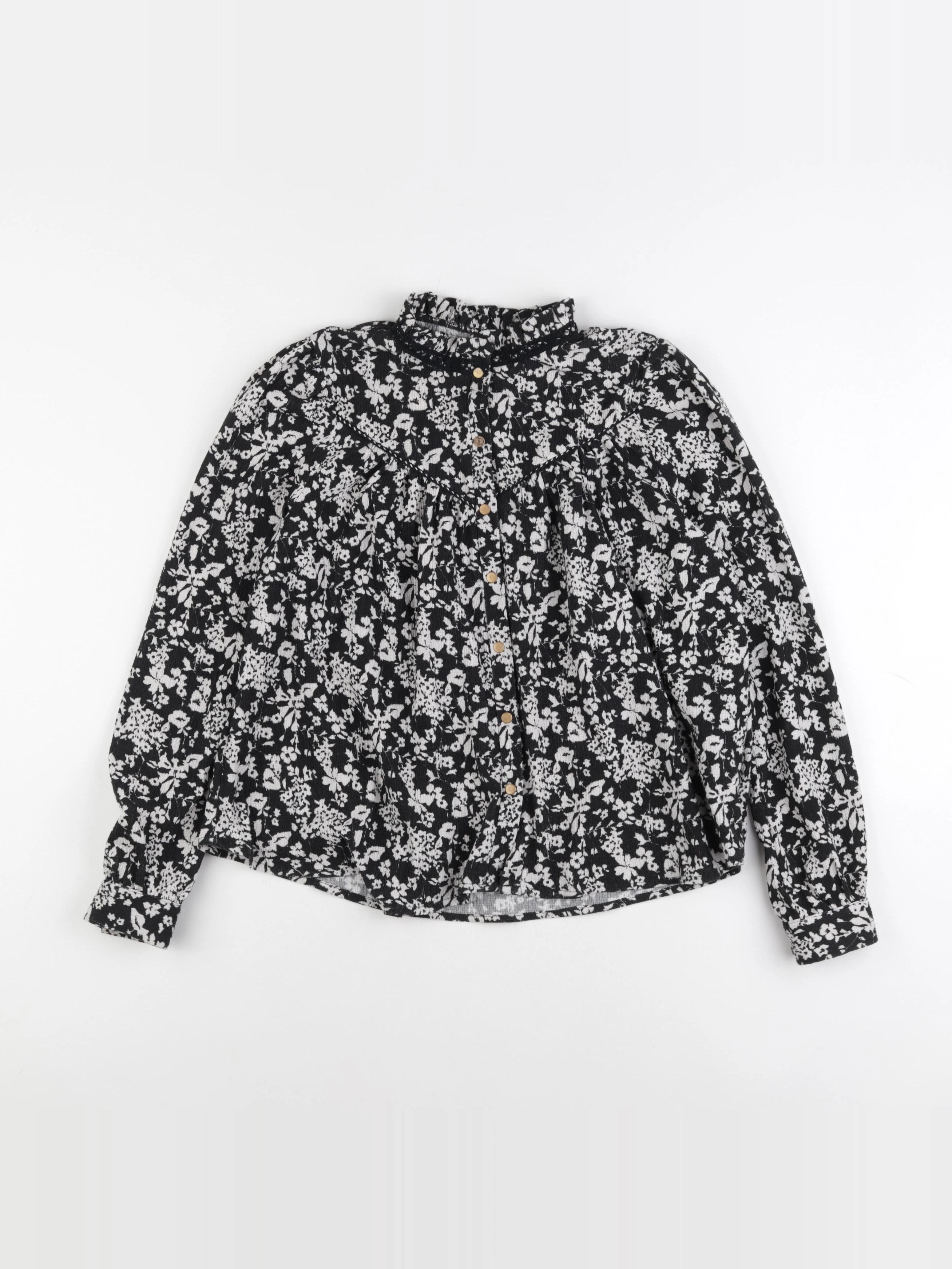 IKKS - blouse noir - 12 ans
