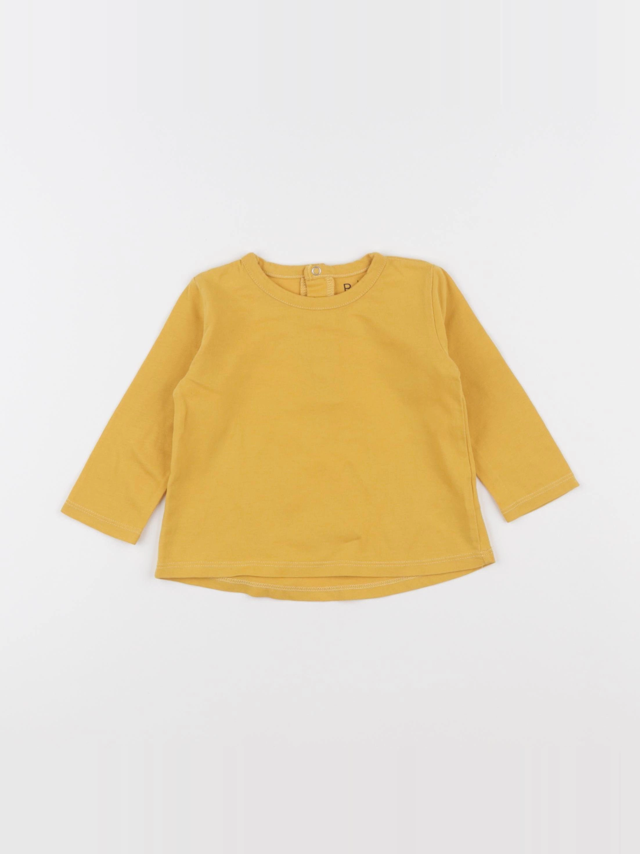 La Redoute - tee-shirt jaune - 9 mois