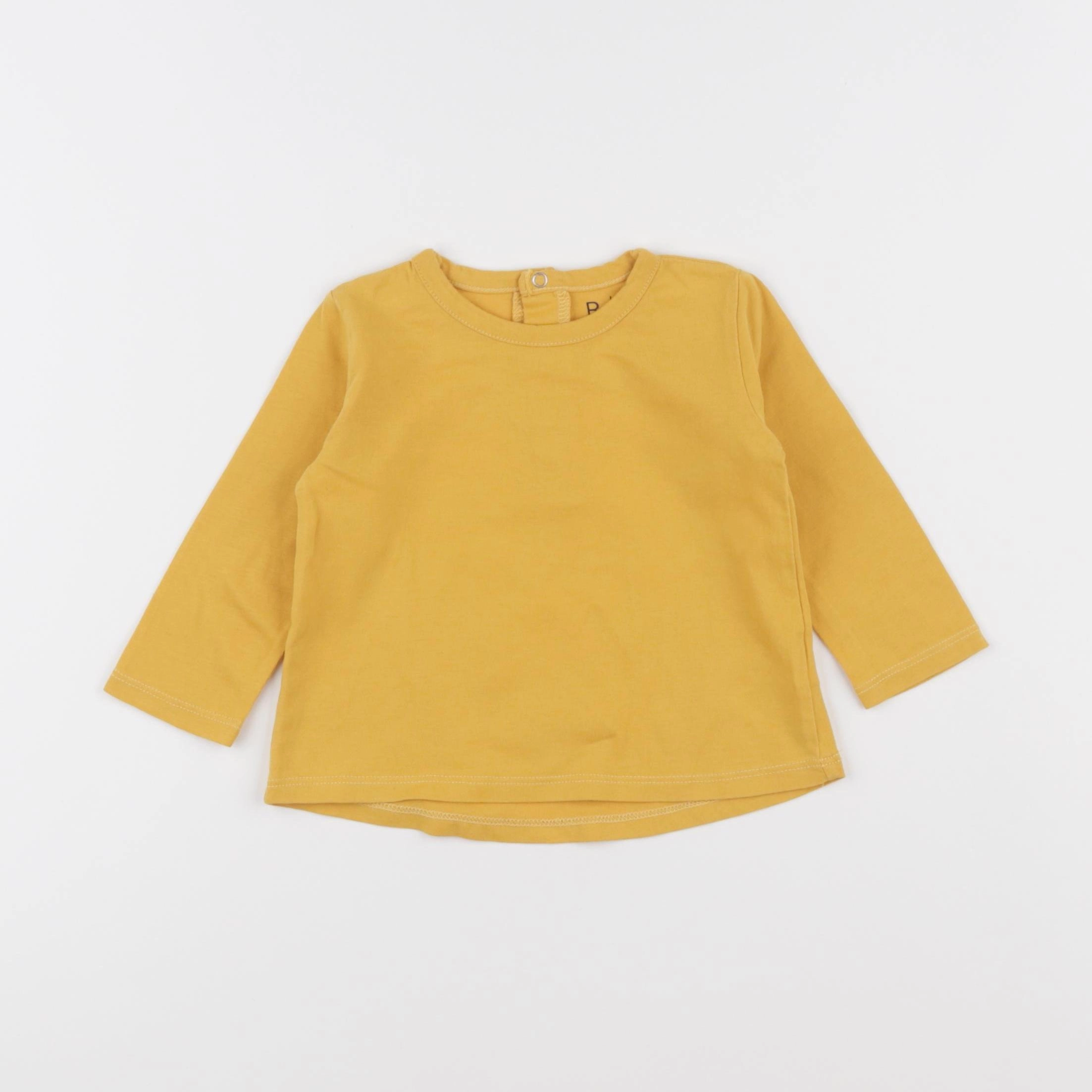 La Redoute - tee-shirt jaune - 9 mois