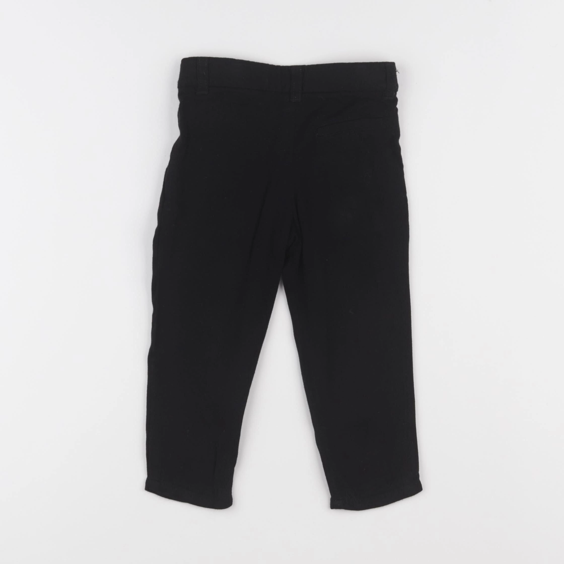 IKKS - pantalon noir - 2 ans