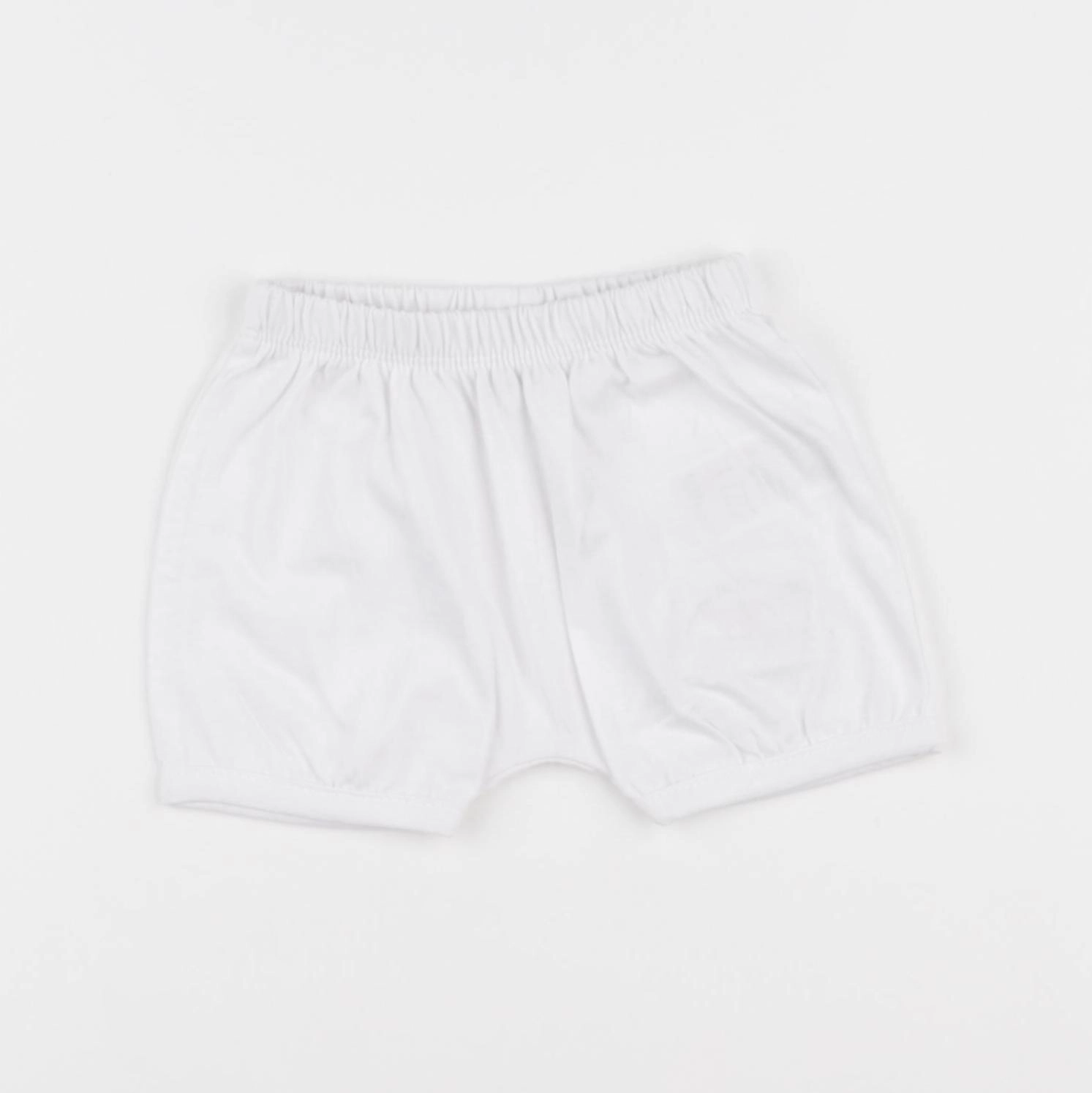 Vertbaudet - short blanc - 3 mois