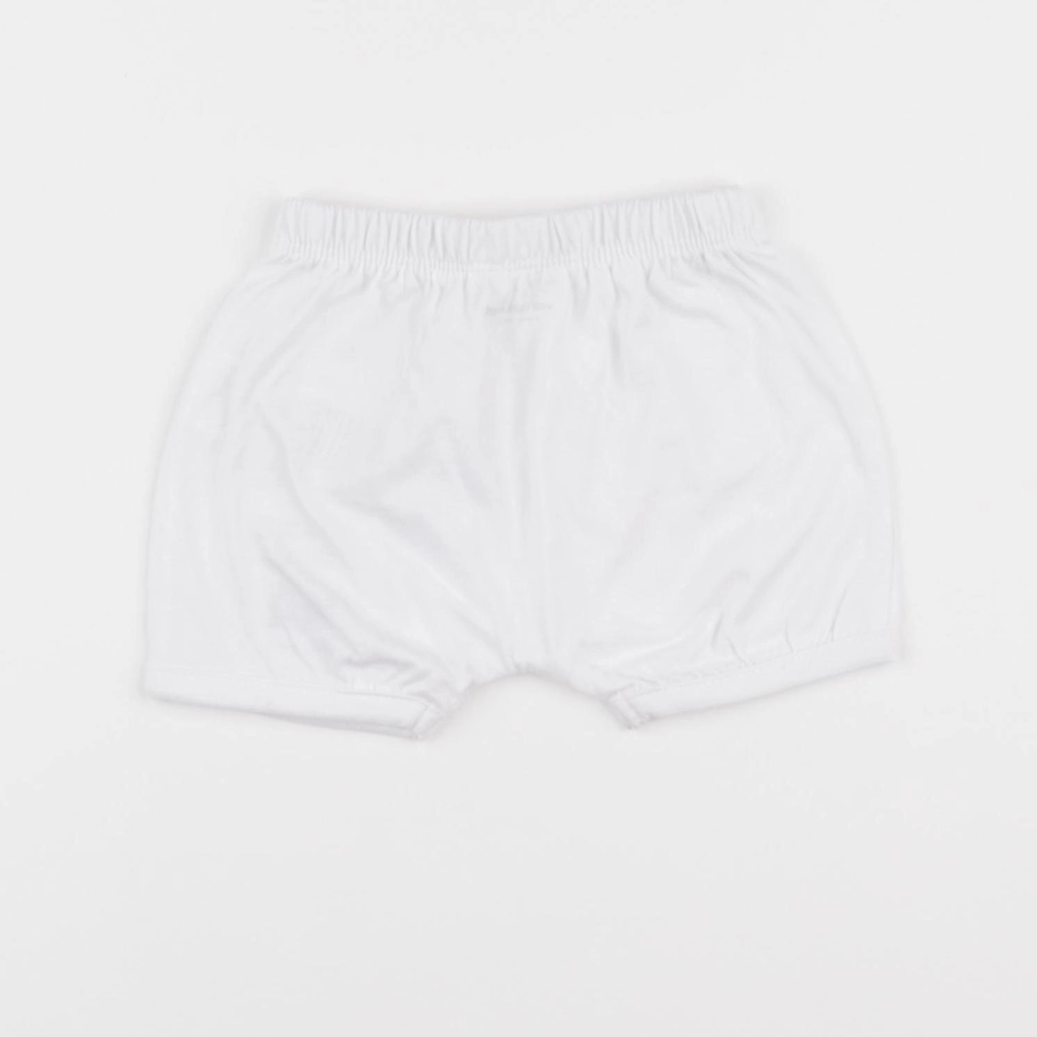 Vertbaudet - short blanc - 3 mois
