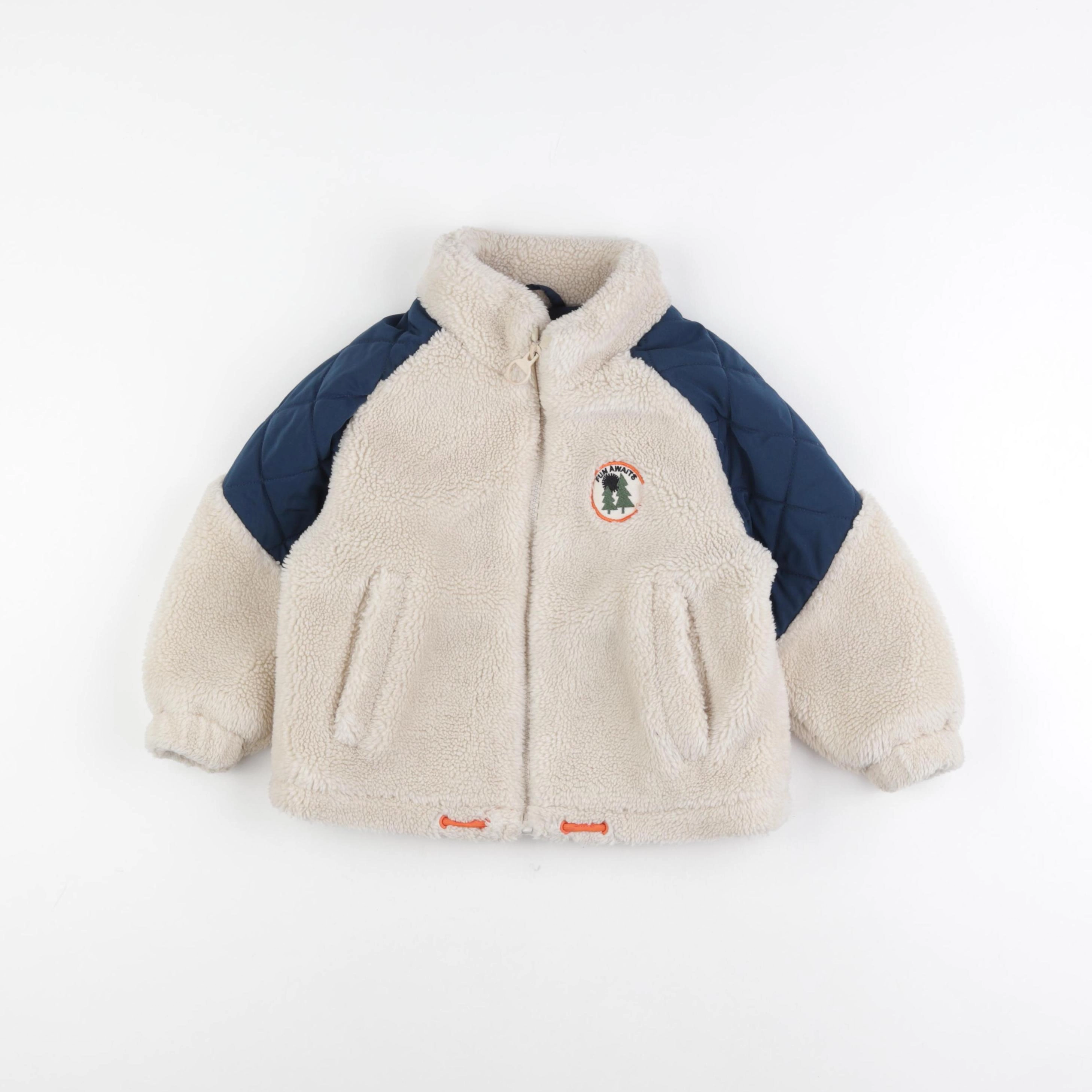 Zara - veste beige - 2/3 ans