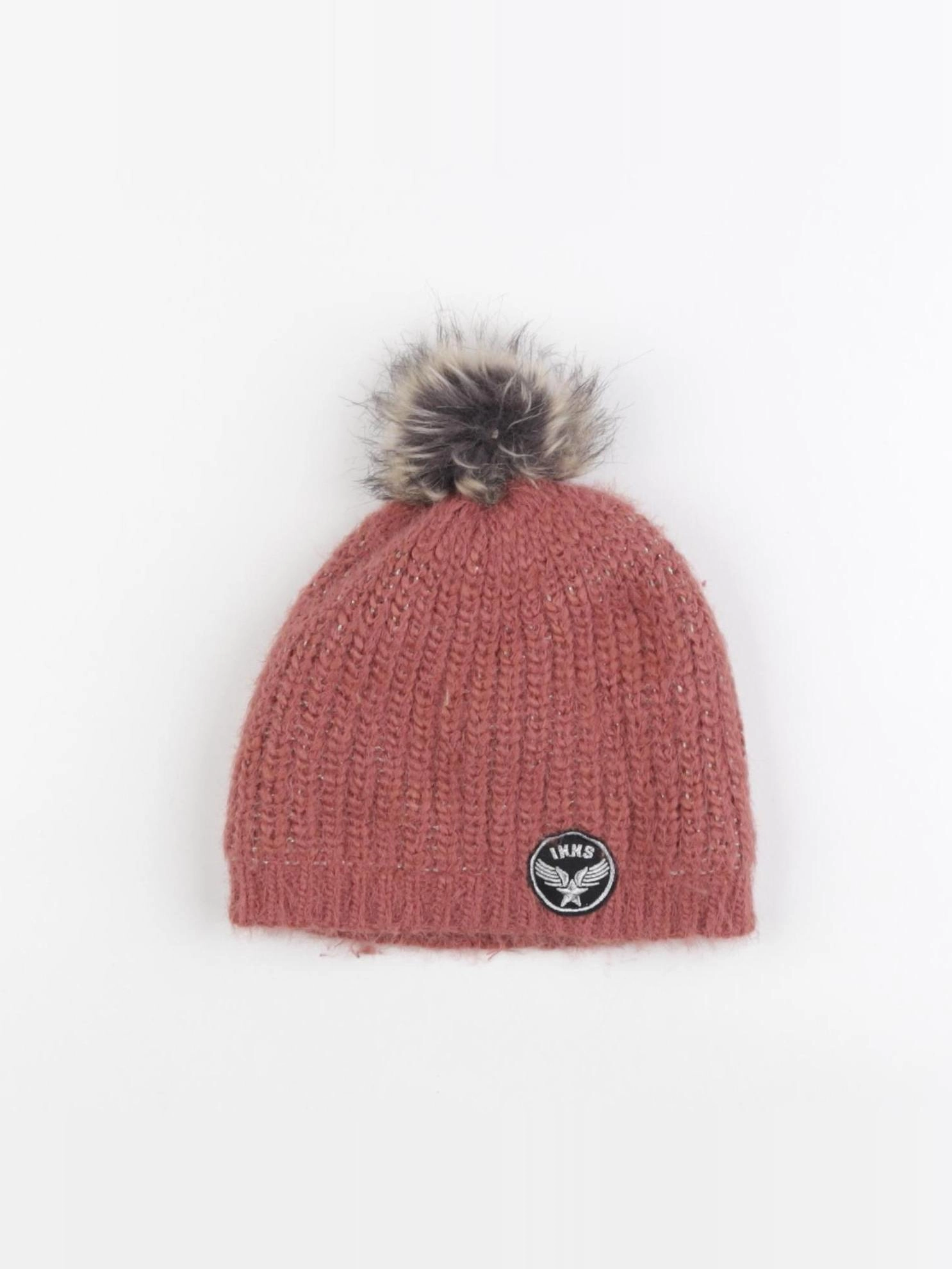 IKKS - bonnet rose - 10 ans