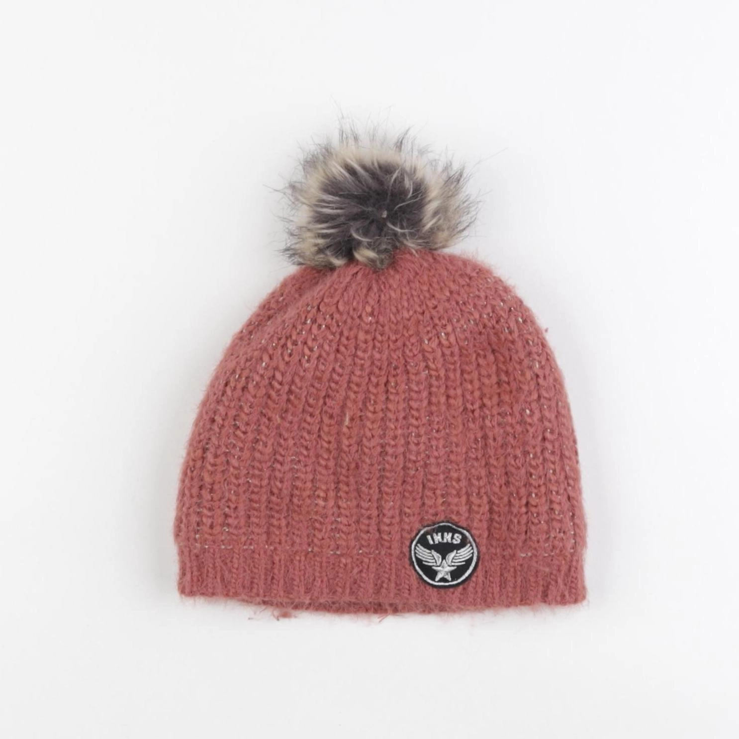 IKKS - bonnet rose - 10 ans