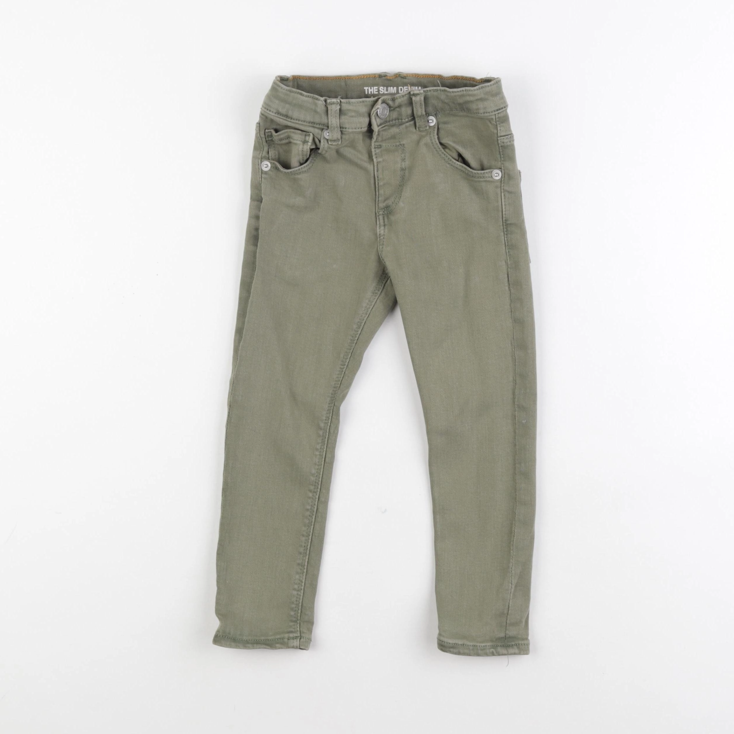 Zara - jean vert - 3/4 ans