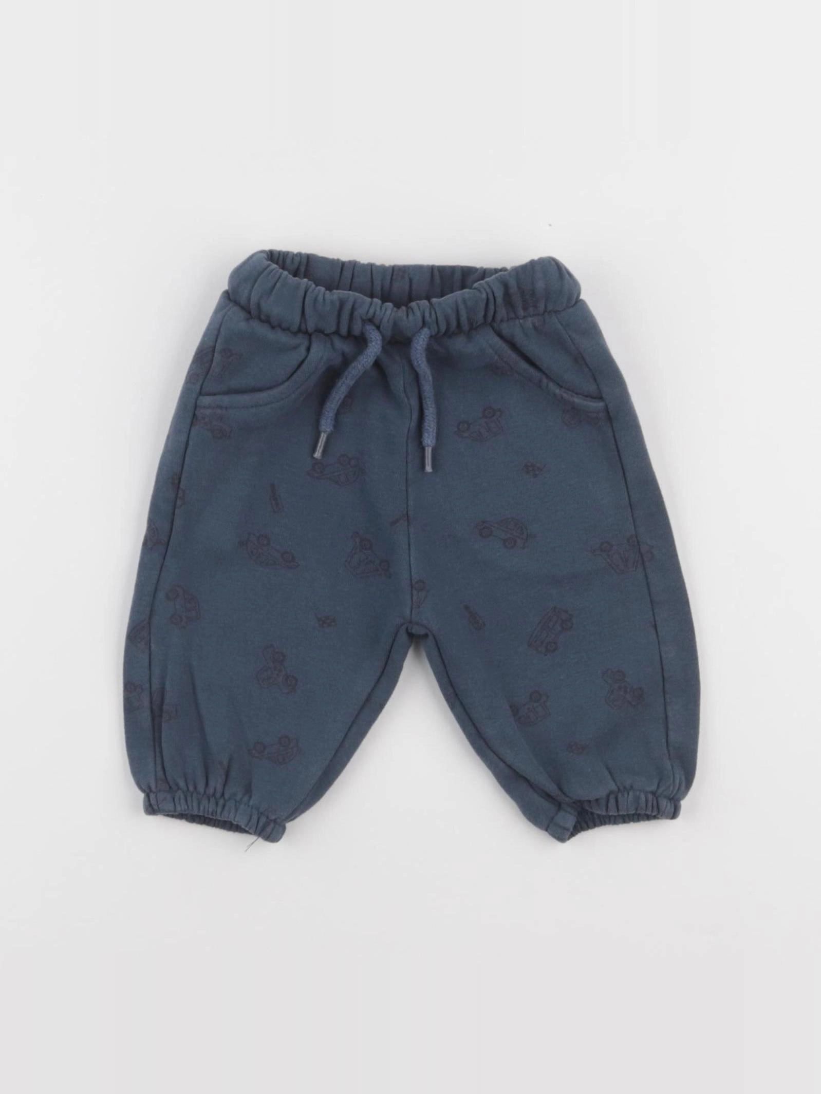 Vertbaudet - jogging bleu - 3 mois