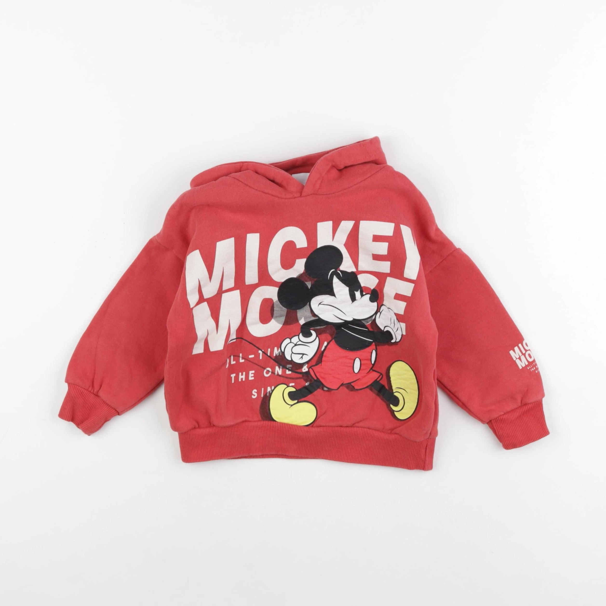 Zara - sweat rouge - 2/3 ans