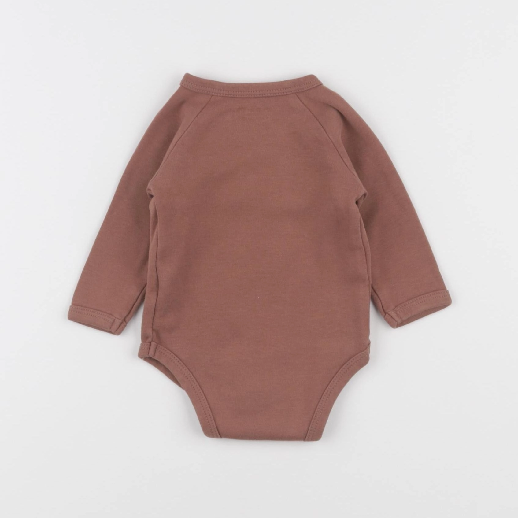 Vertbaudet - body marron - 3 mois
