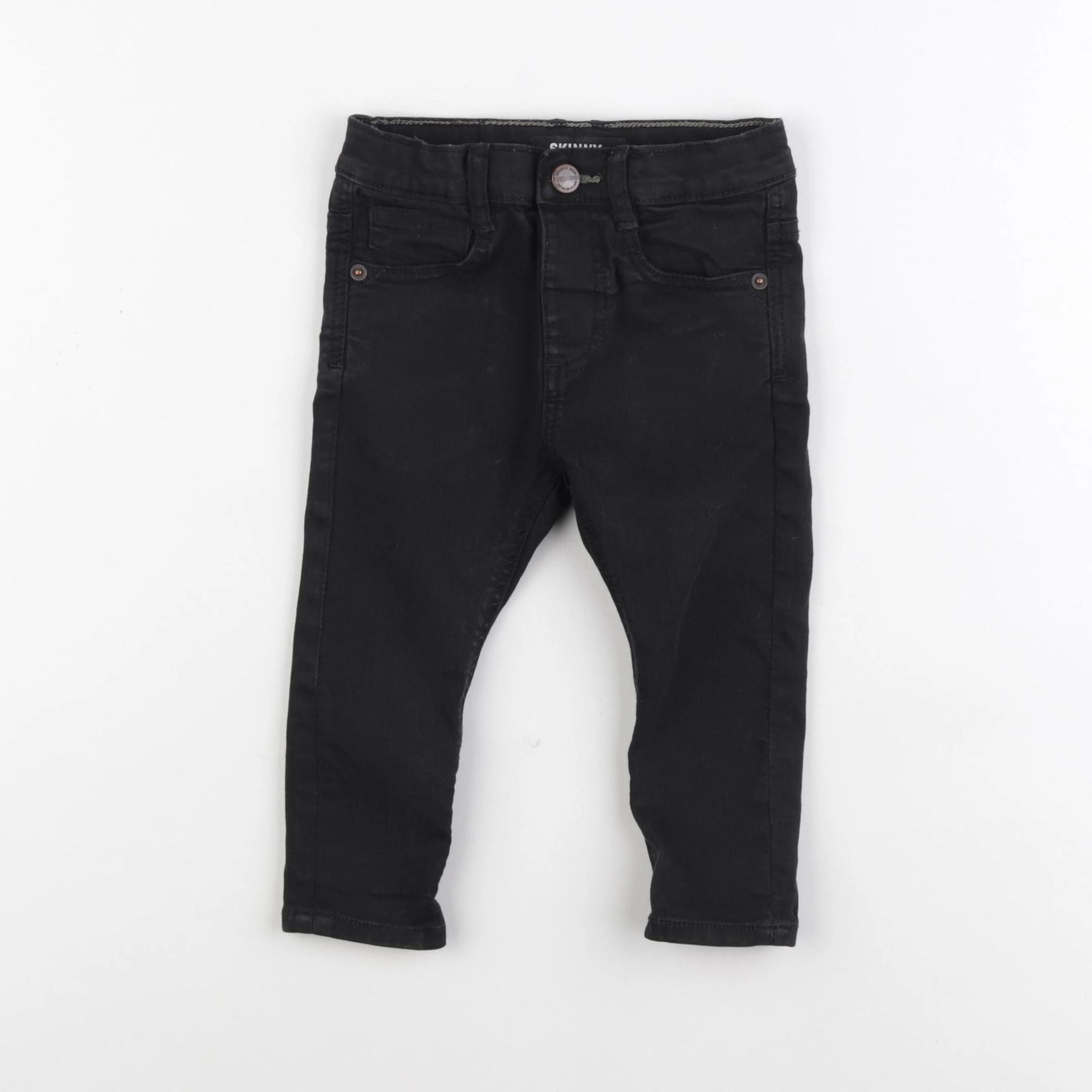Zara - pantalon noir - 9/12 mois
