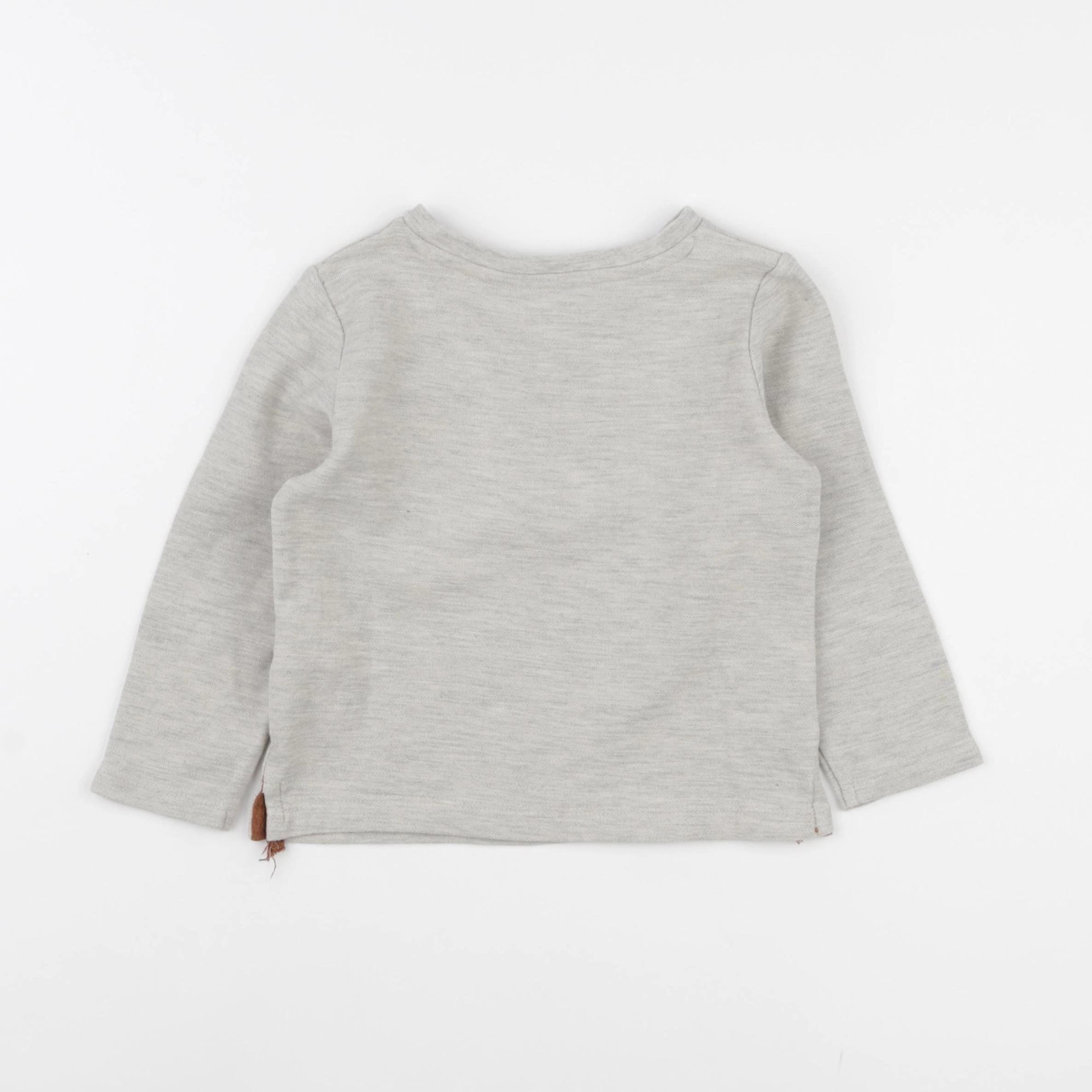Little Cigogne - polo gris - 3 ans