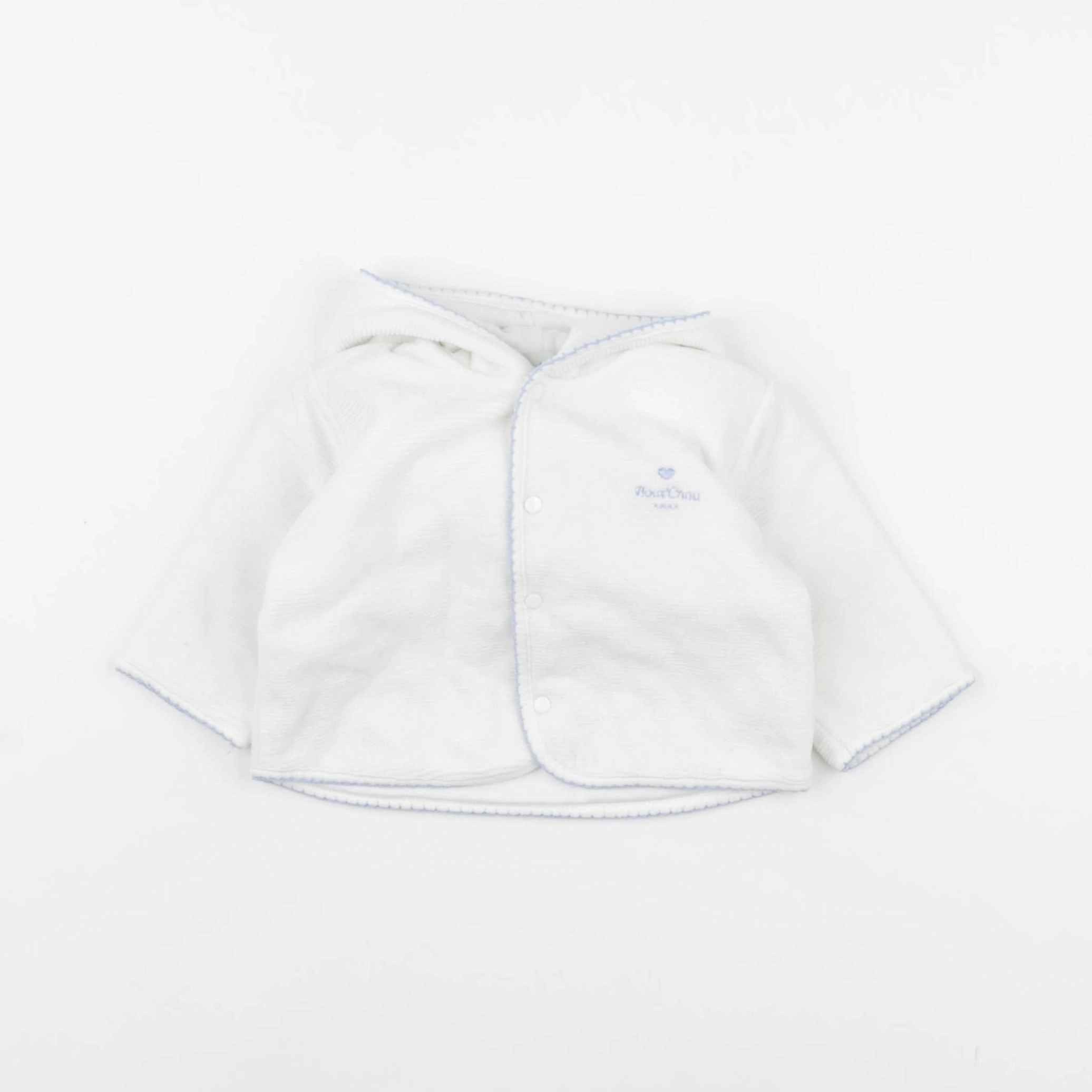 Boutchou - sweat blanc - 1 mois