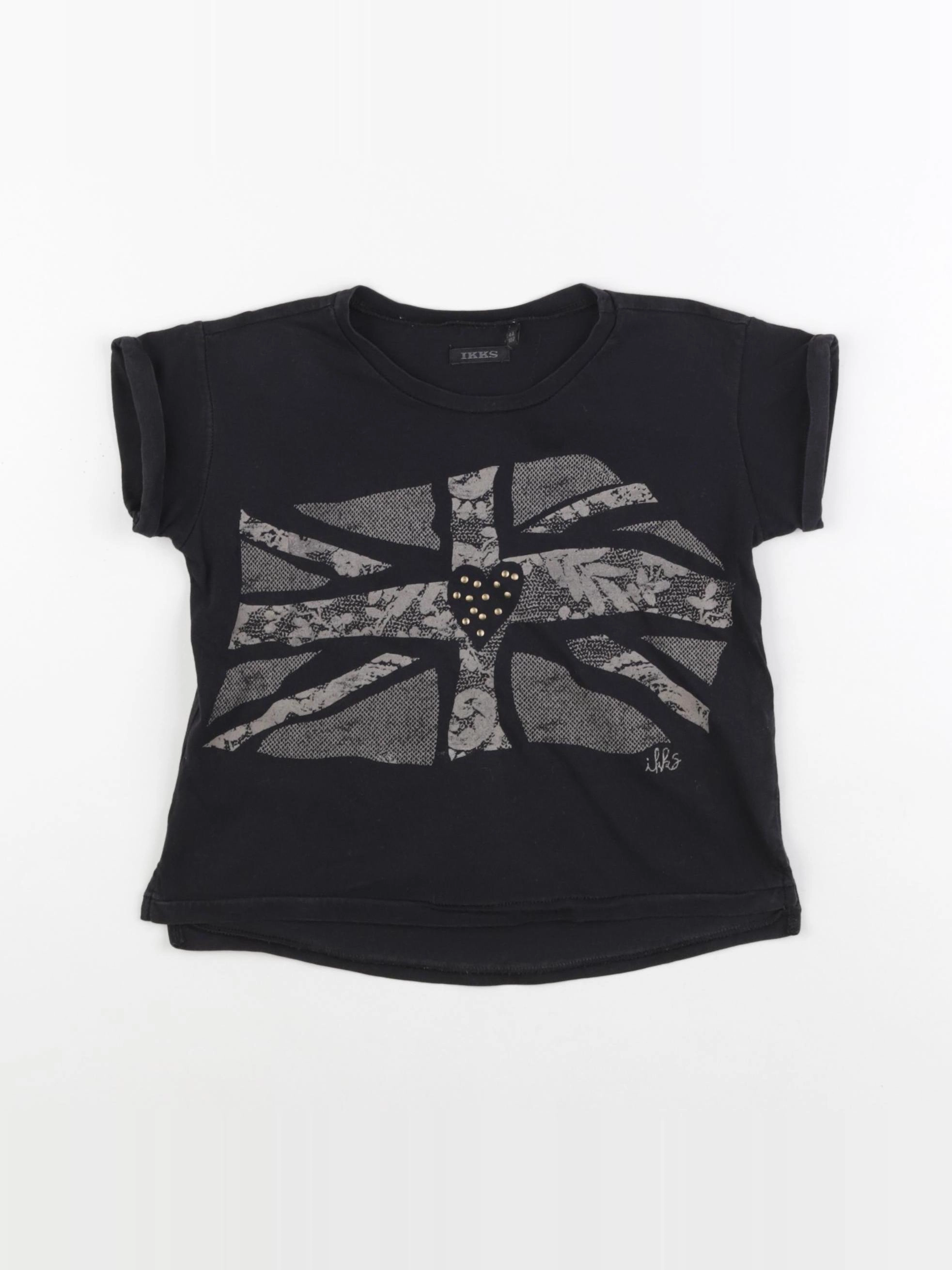 IKKS - tee-shirt noir - 4 ans