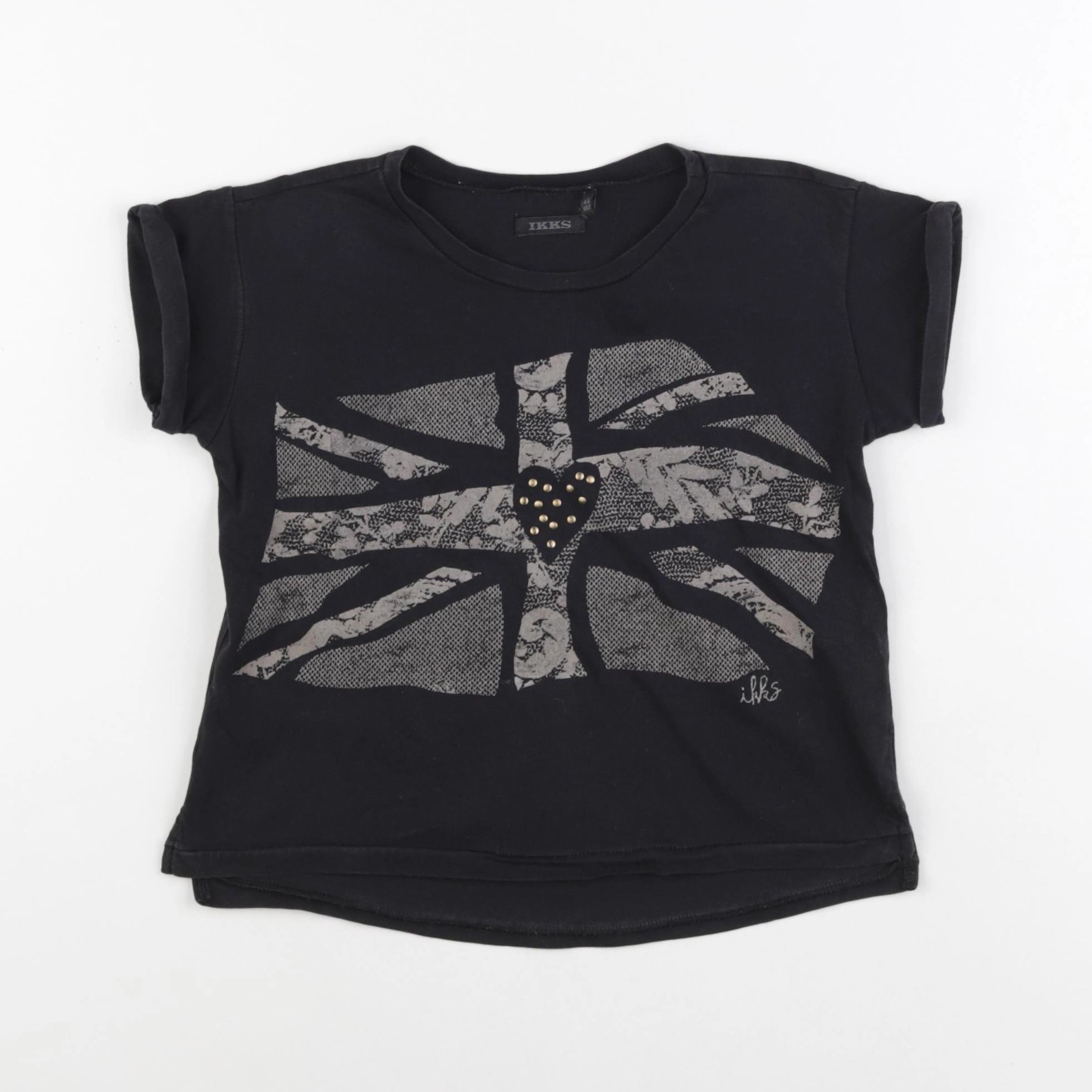 IKKS - tee-shirt noir - 4 ans