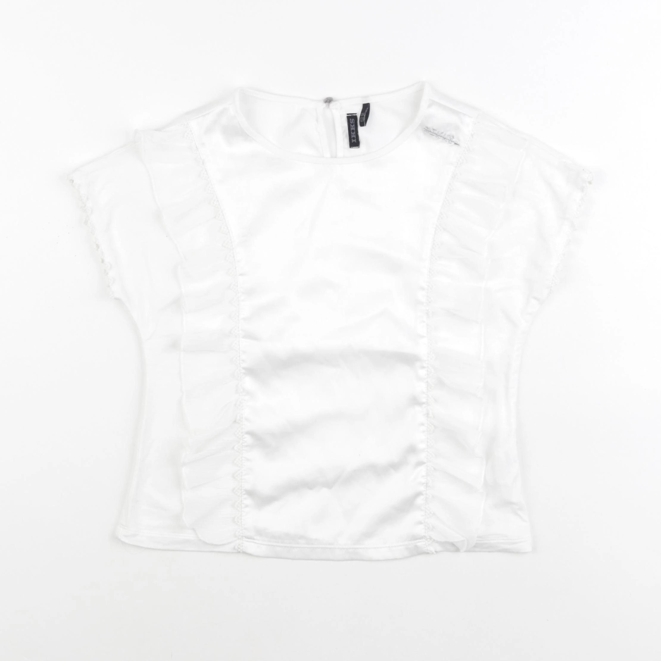 IKKS - blouse blanc - 8 ans