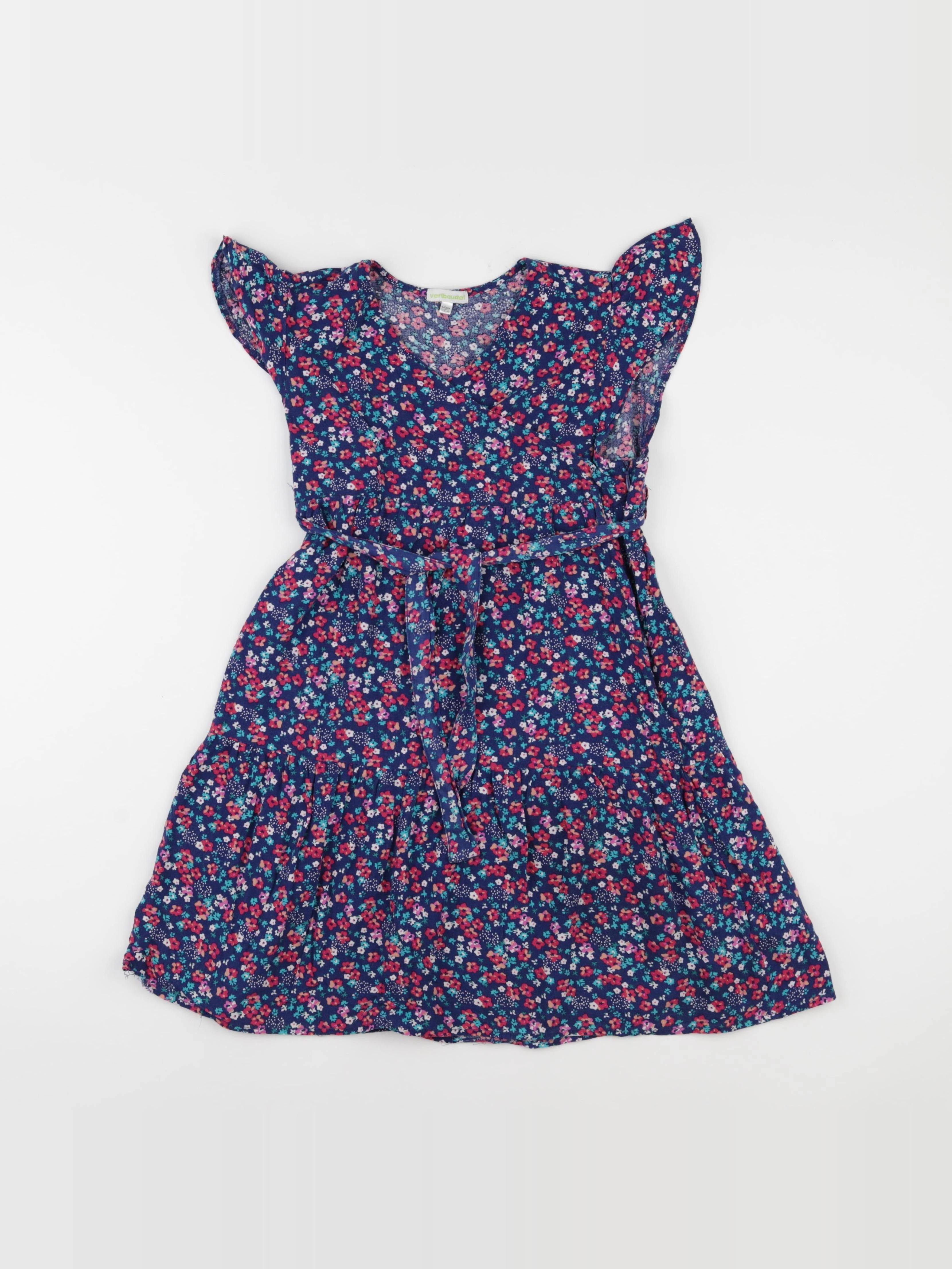 Vertbaudet - robe multicolore - 10 ans