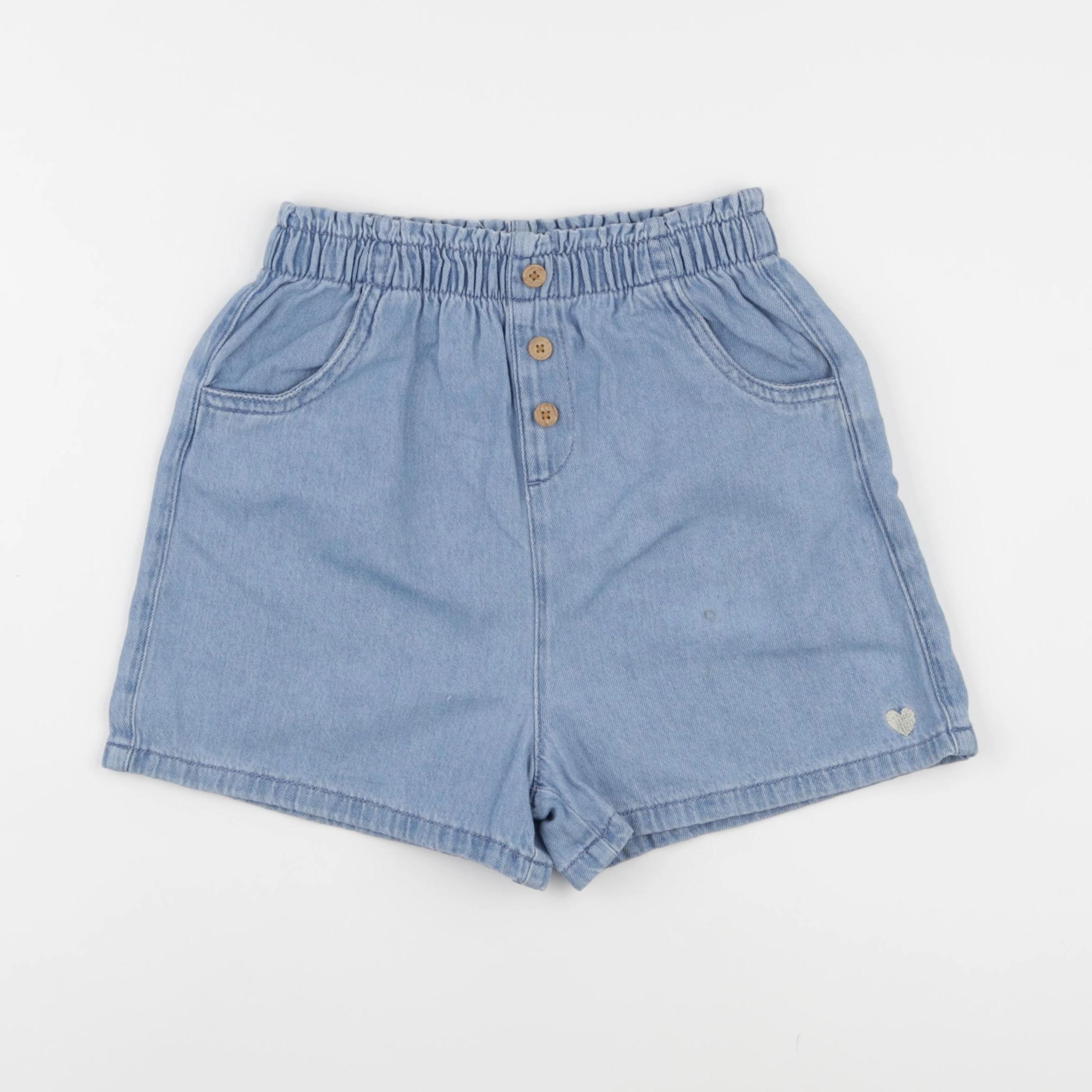 Vertbaudet - short bleu - 12 ans