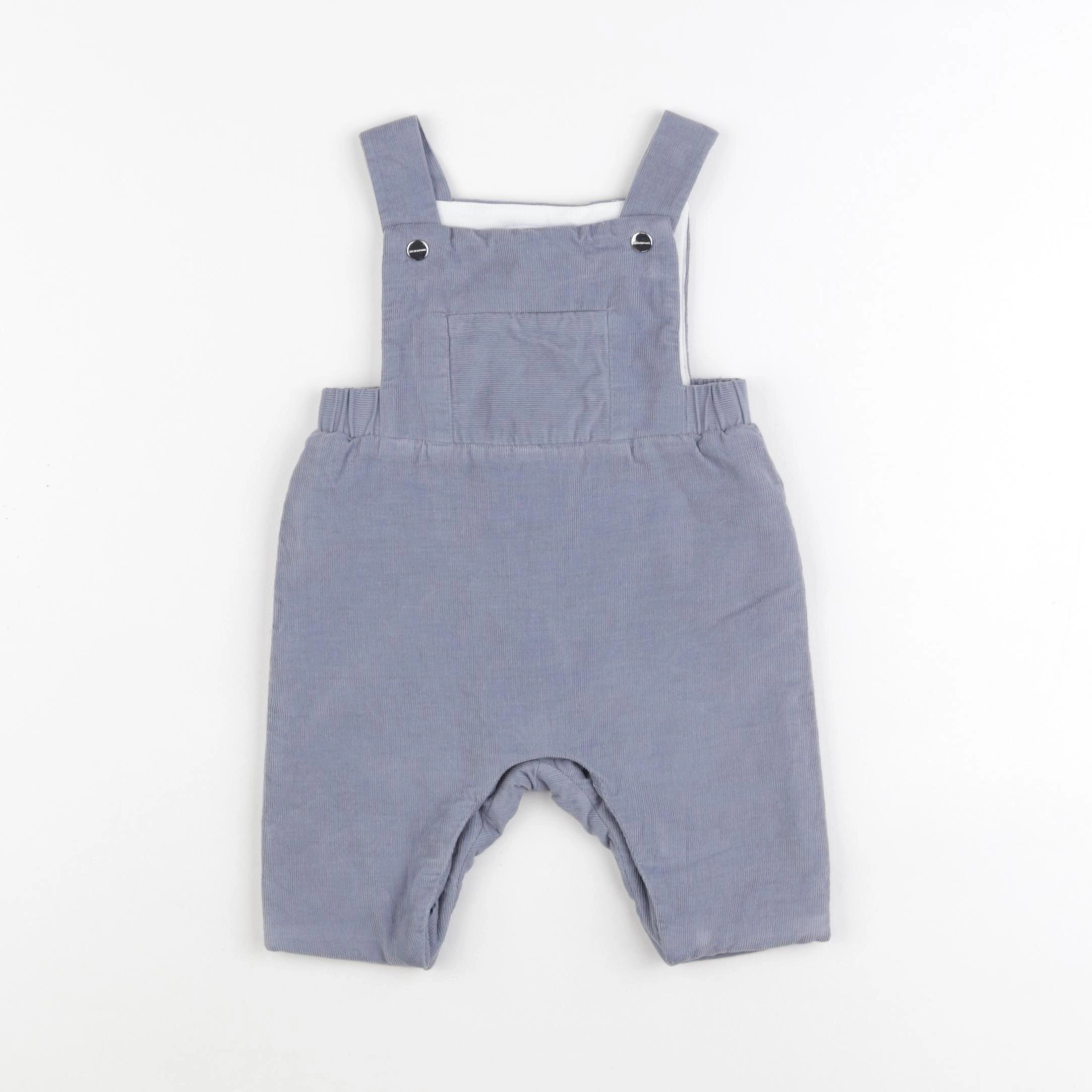 Jacadi - salopette bleu - 3 mois