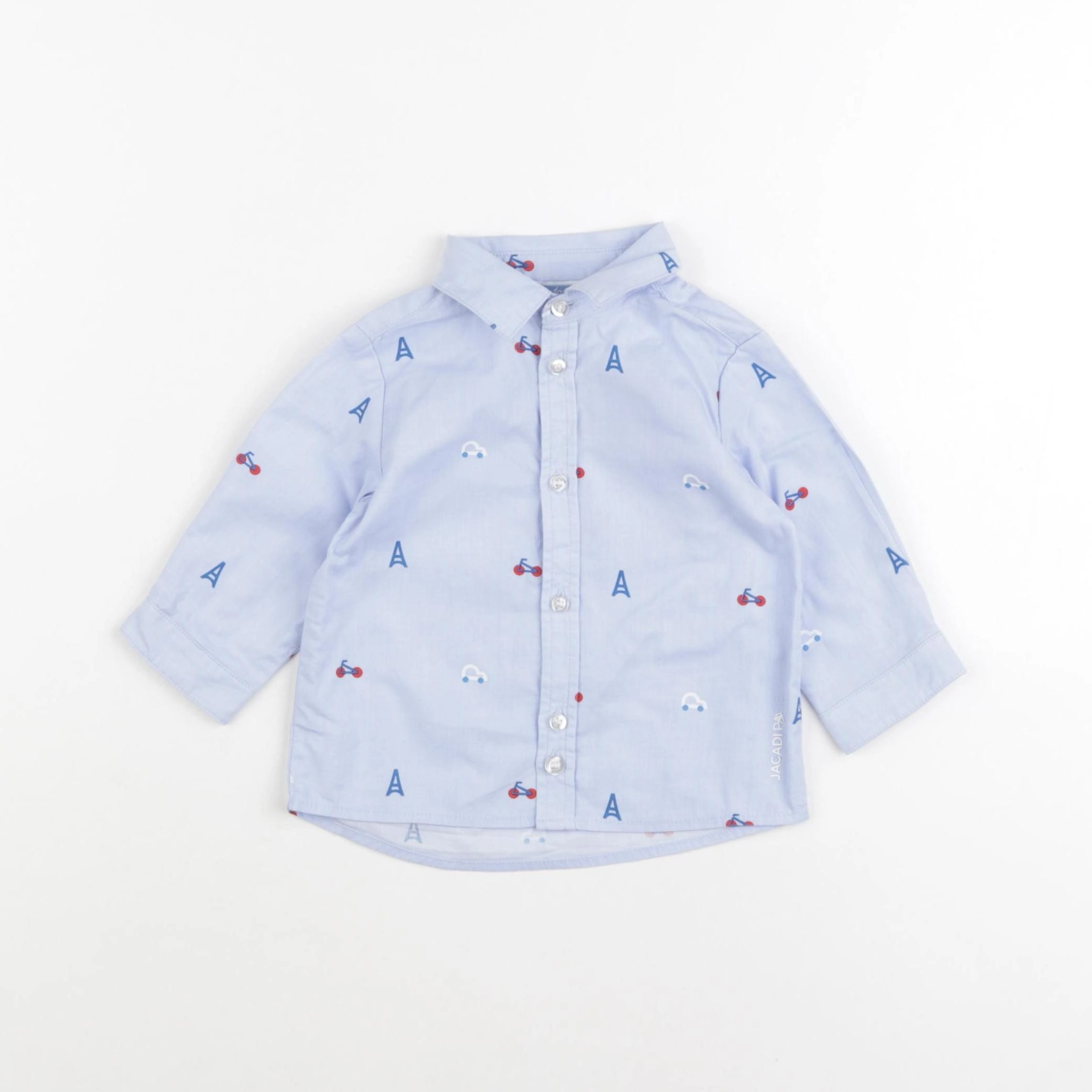 Jacadi - chemise multicolore - 6 mois