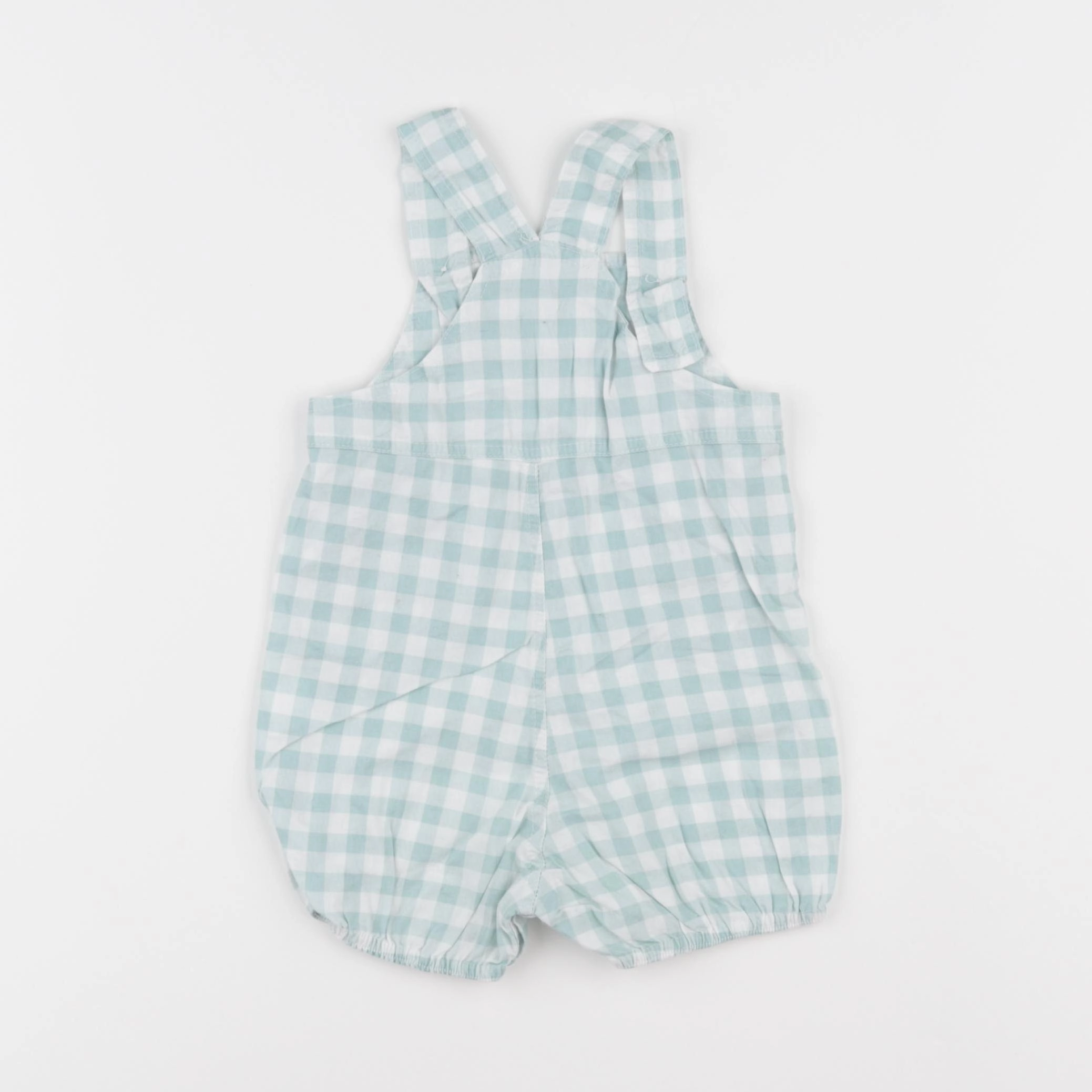 Lola Palacios - salopette blanc, vert - 12 mois