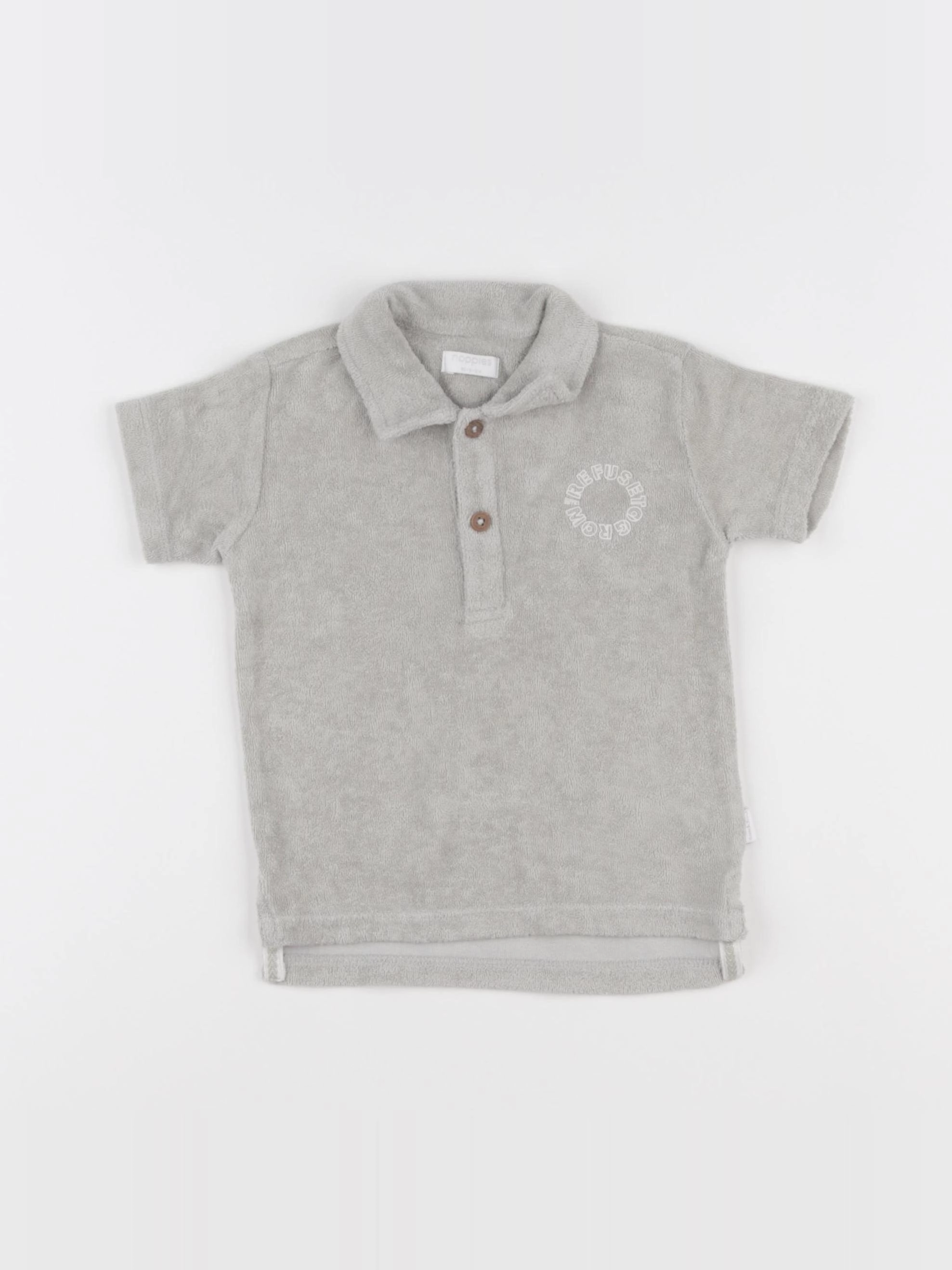 Noppies - polo beige - 9/12 mois