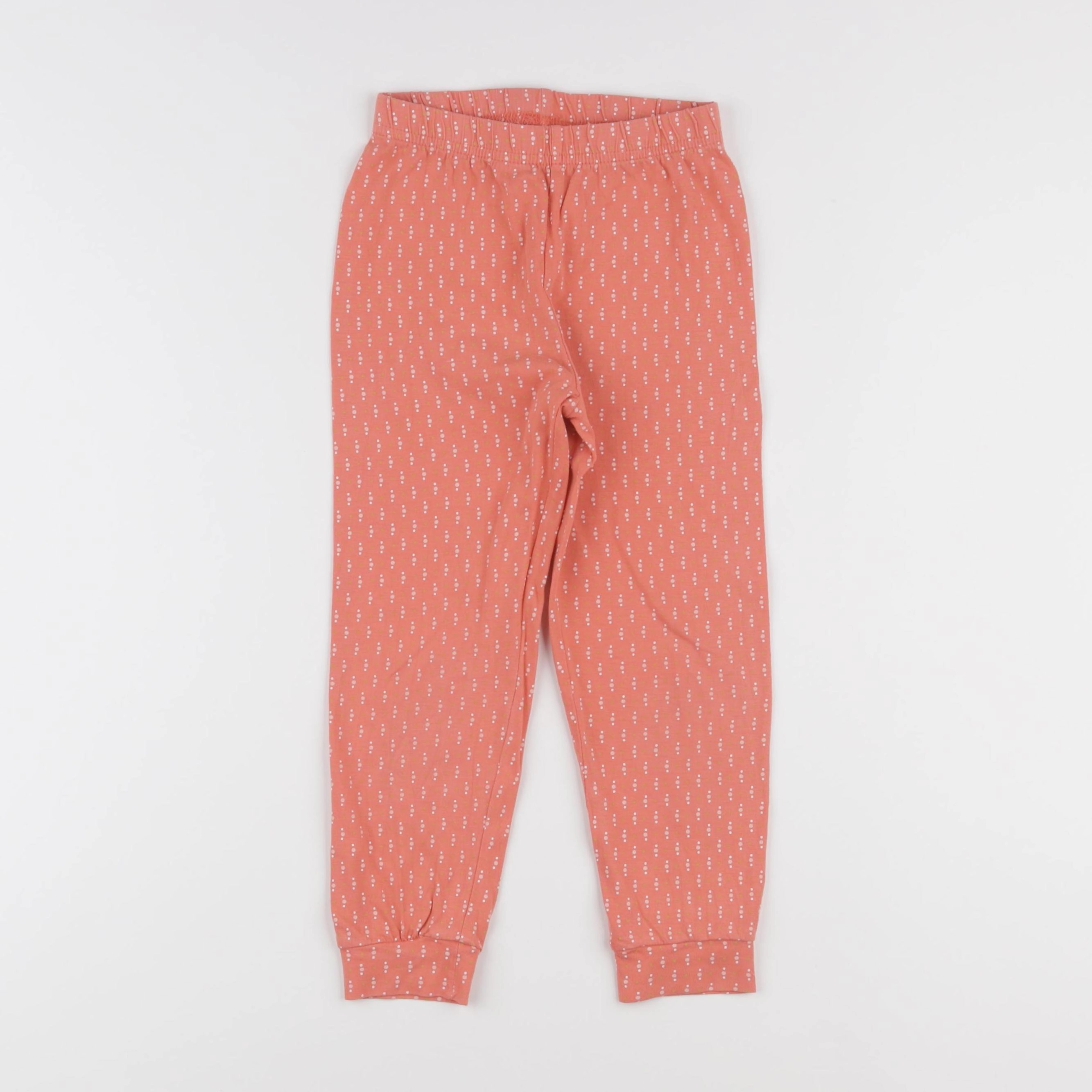 Vertbaudet - legging orange - 4 ans
