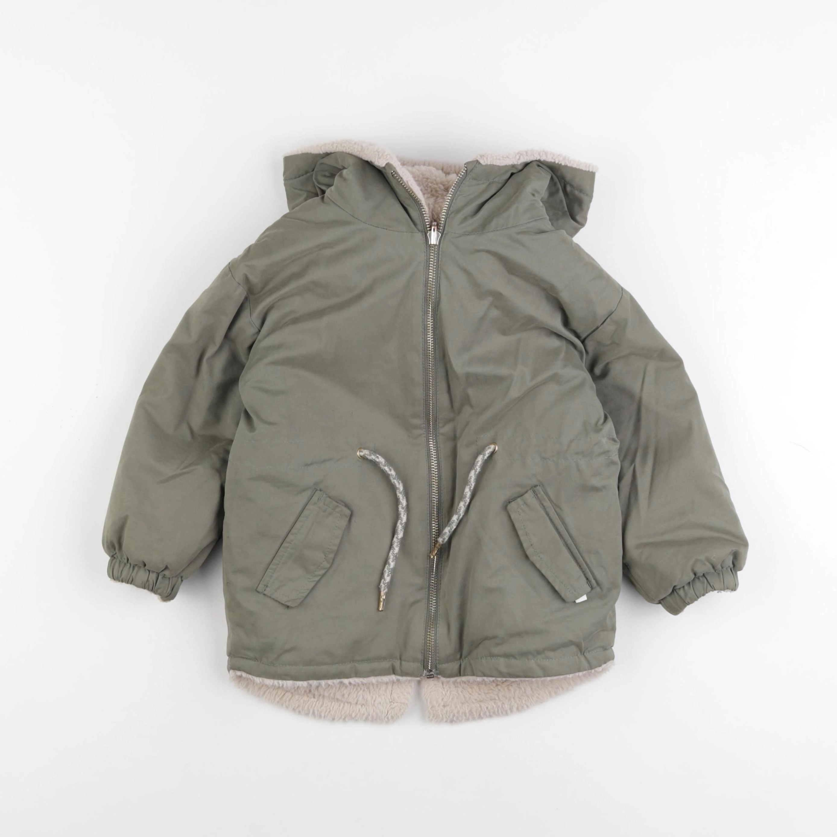 Tape à l'oeil - parka vert - 7 ans