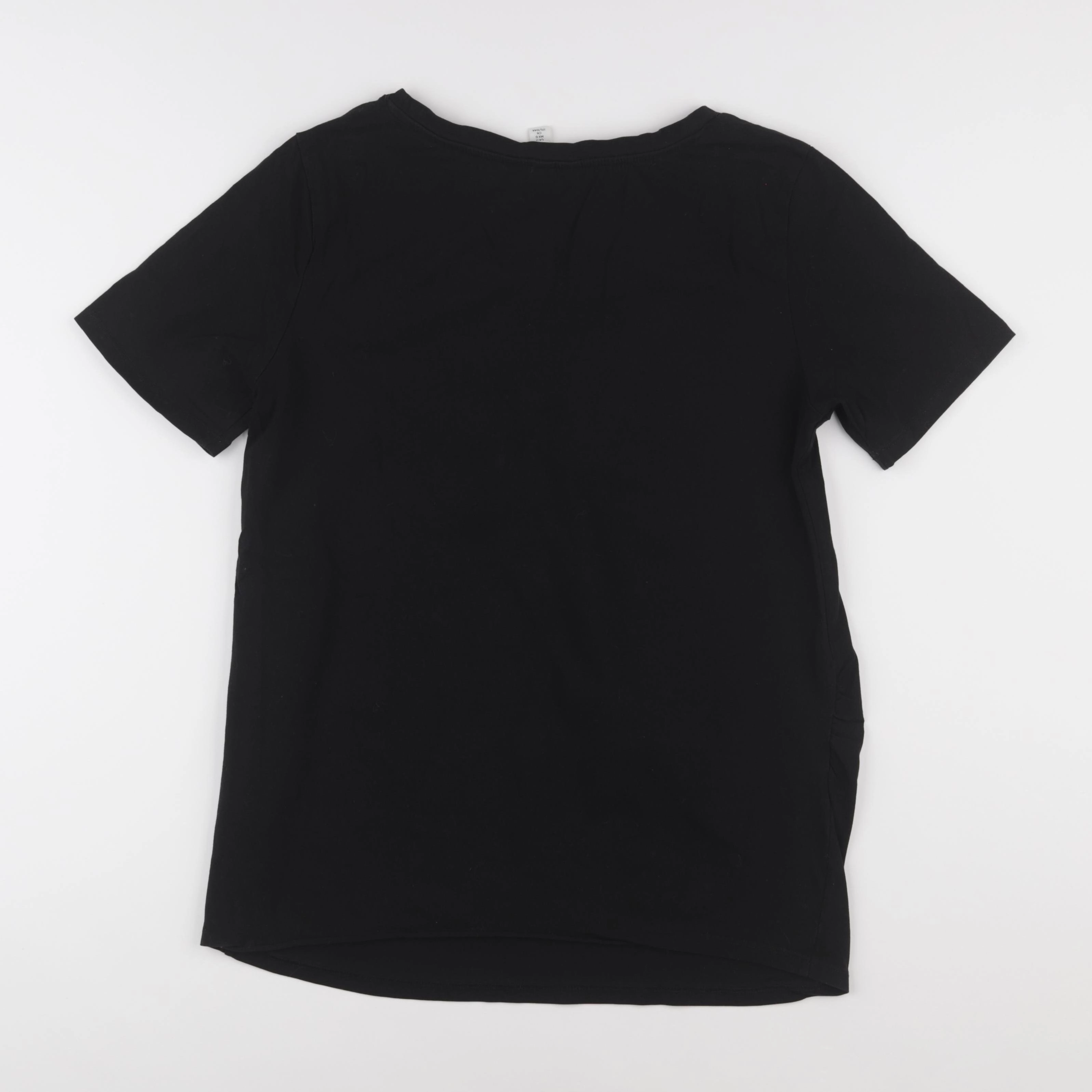 H&M - tee-shirt grossesse noir - l