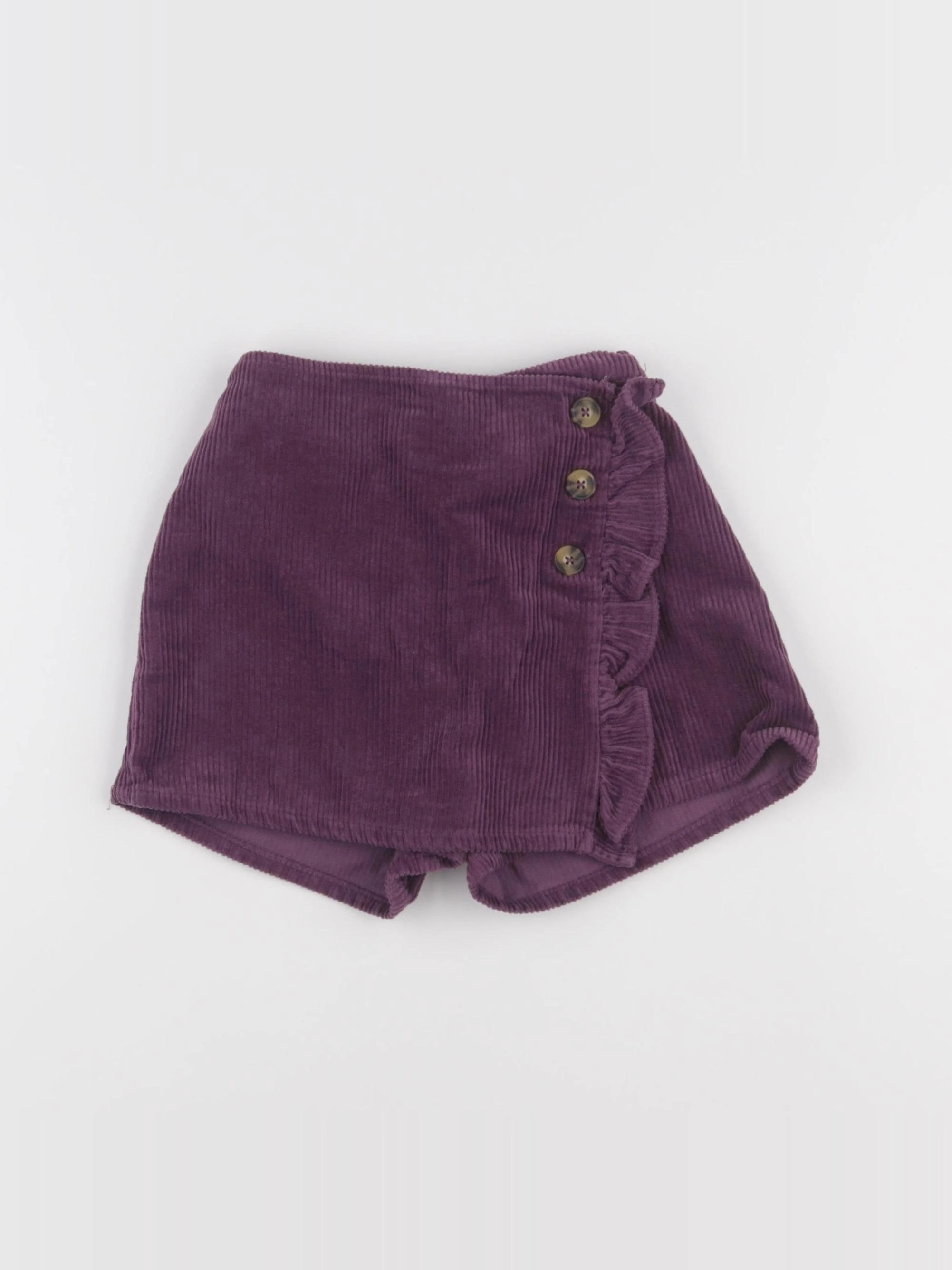 Vertbaudet - jupe short violet - 5 ans