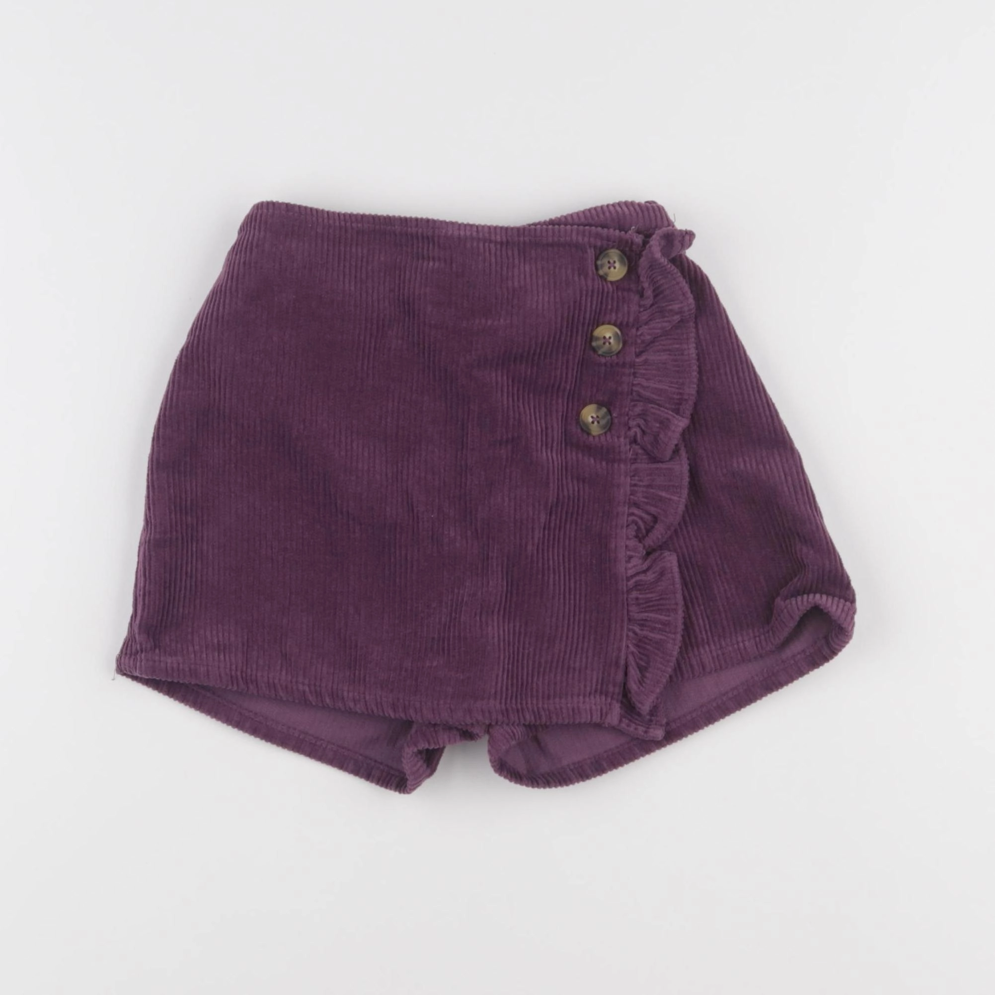 Vertbaudet - jupe short violet - 5 ans