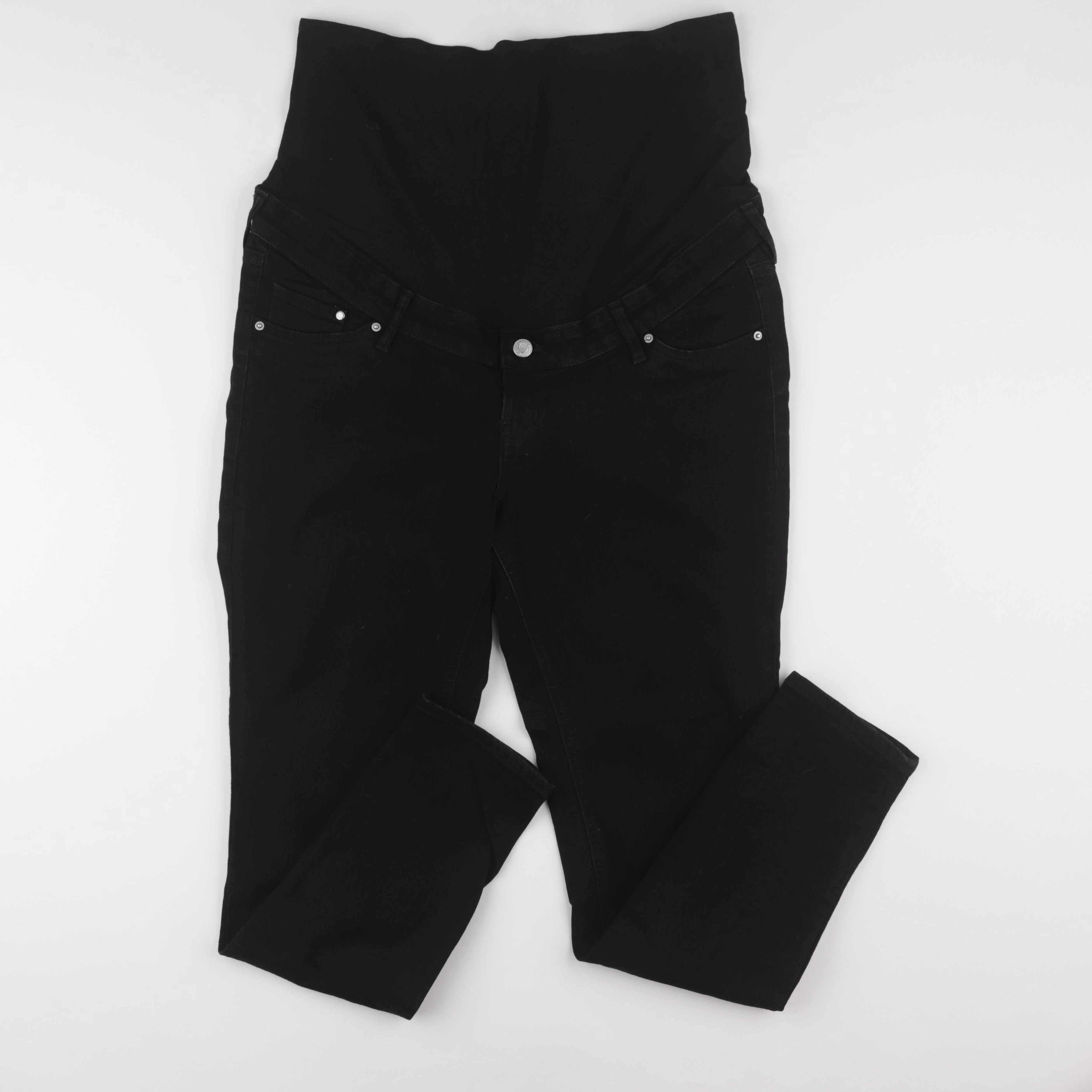 H&M - jean grossesse noir - l