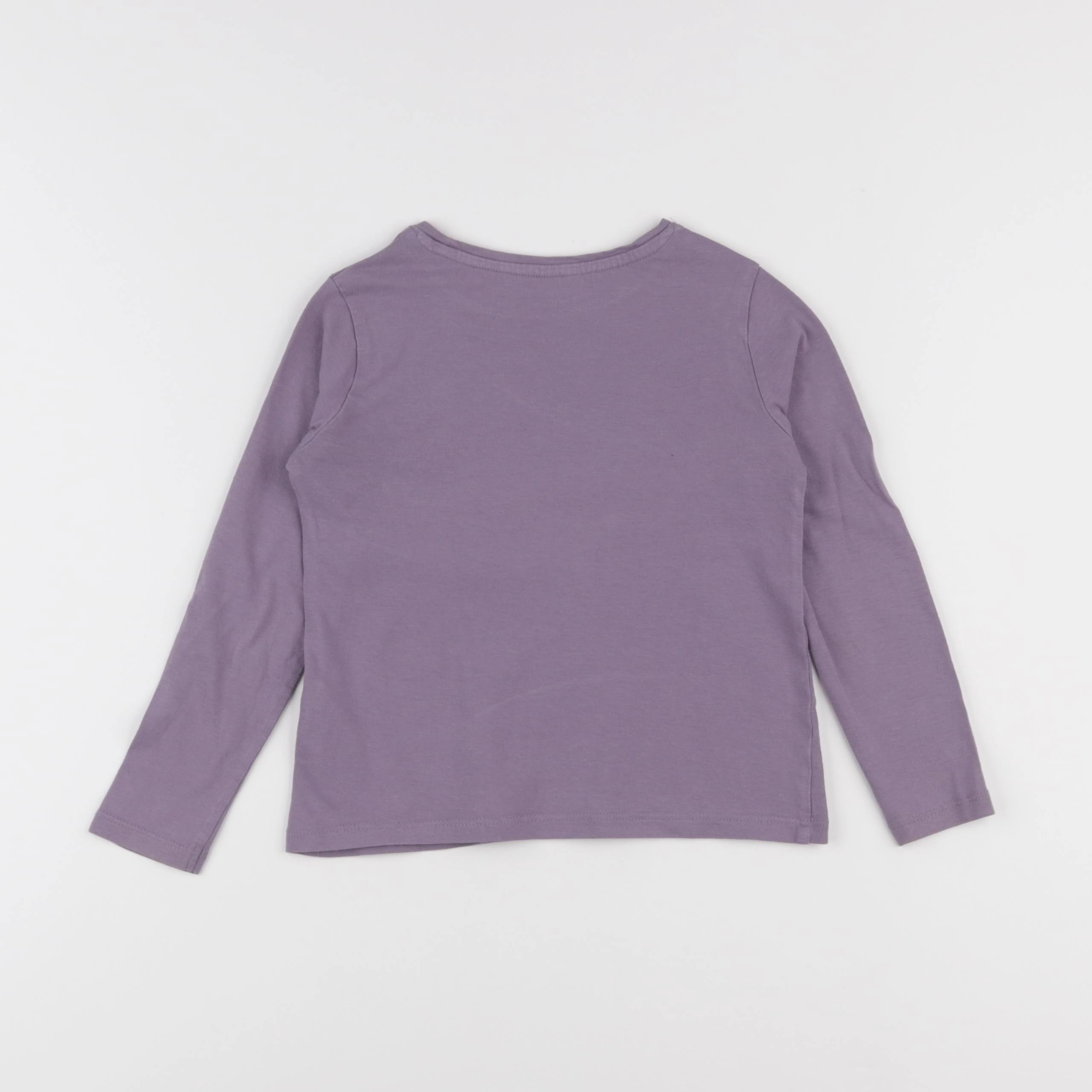 Vertbaudet - tee-shirt violet - 5 ans