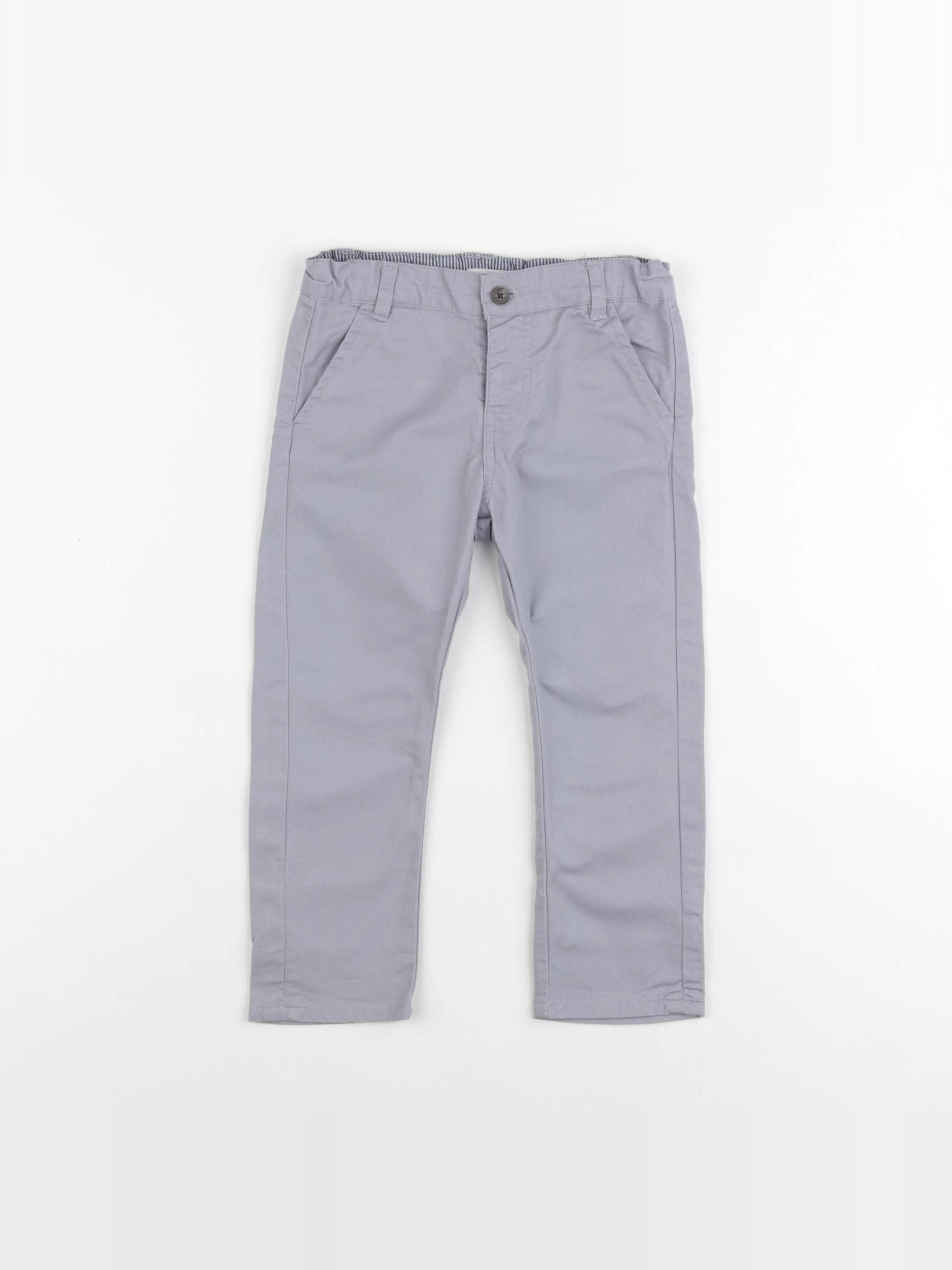 Vertbaudet - pantalon gris - 2 ans