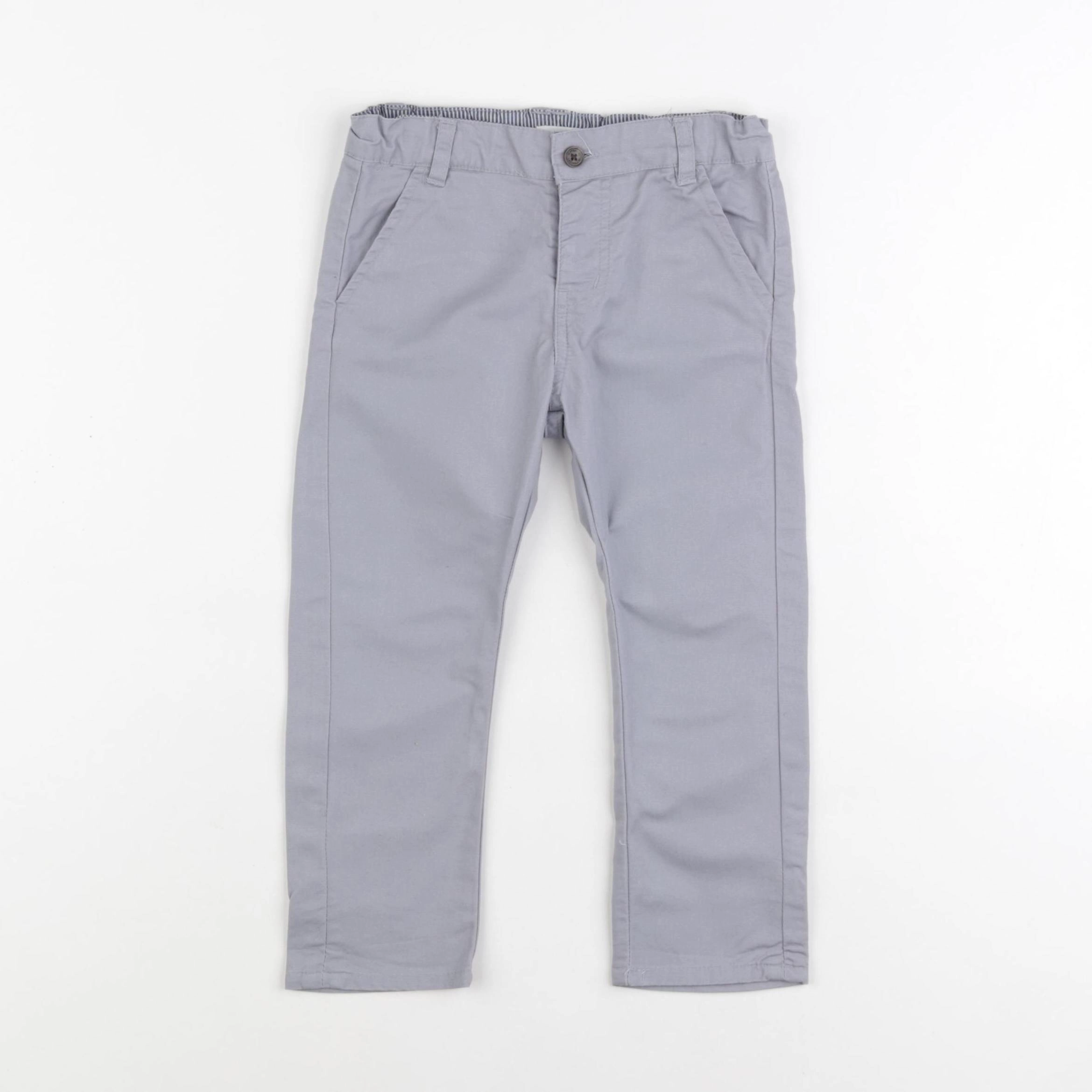 Vertbaudet - pantalon gris - 2 ans
