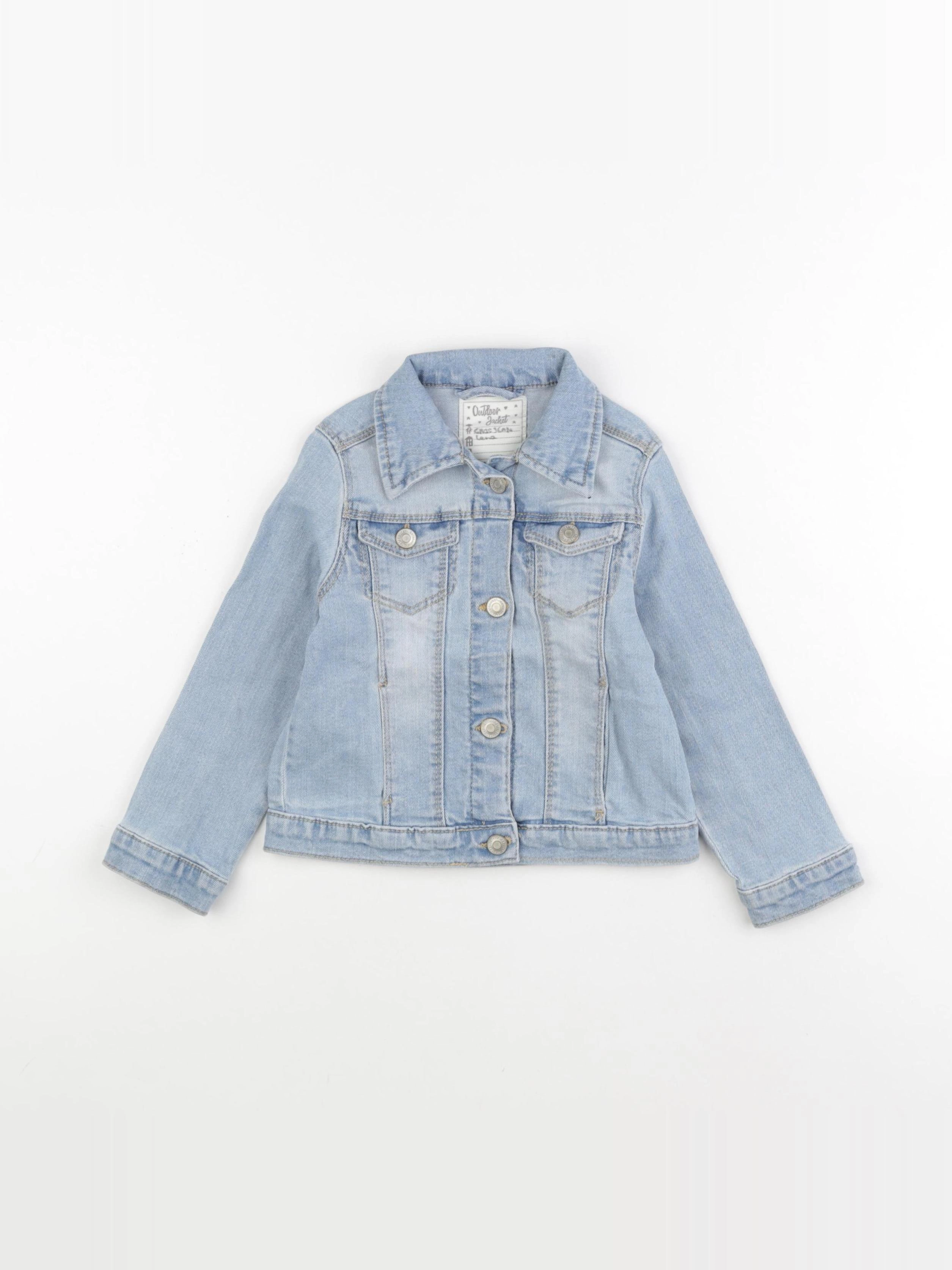 Vertbaudet - veste bleu - 4 ans