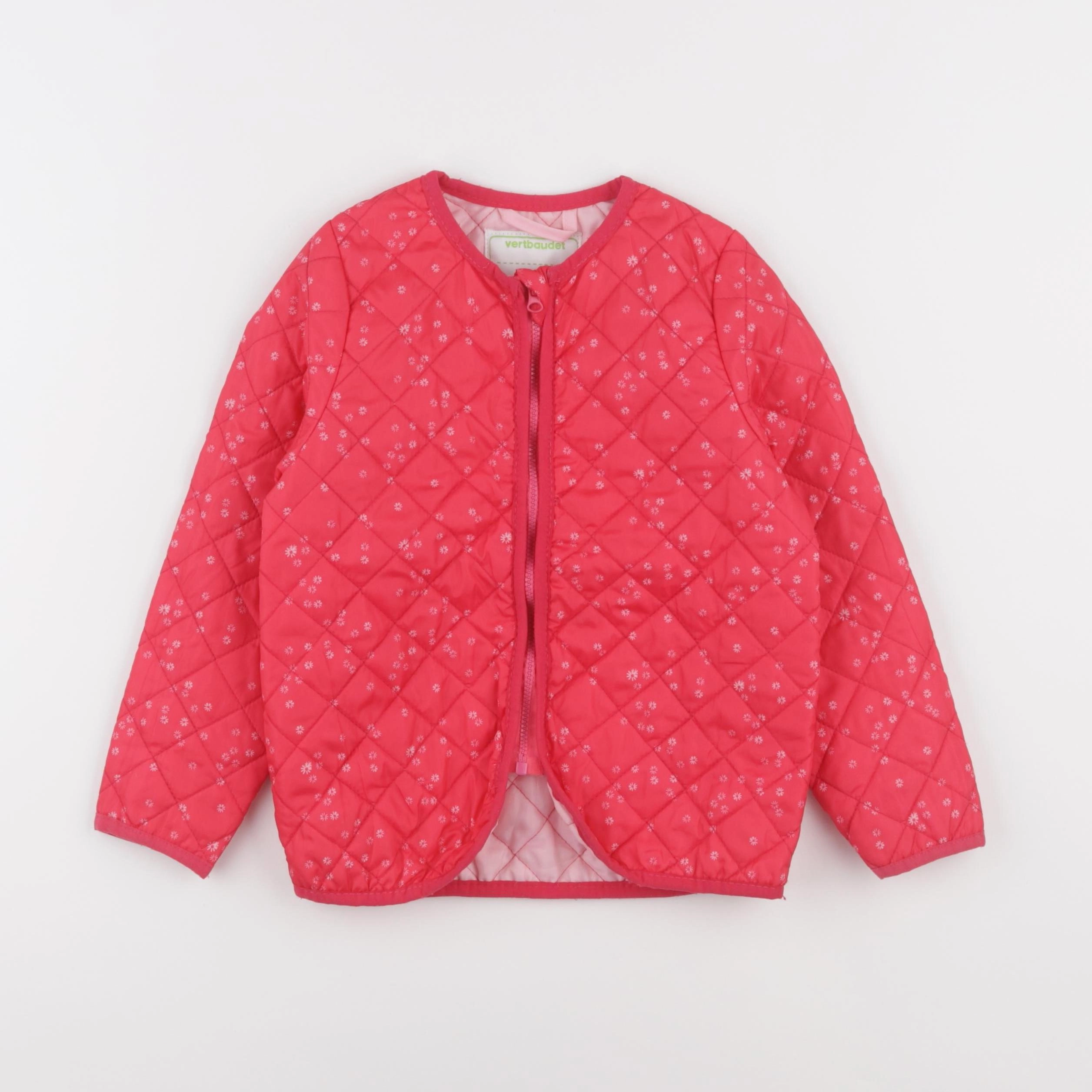 Vertbaudet - veste rose - 6 ans