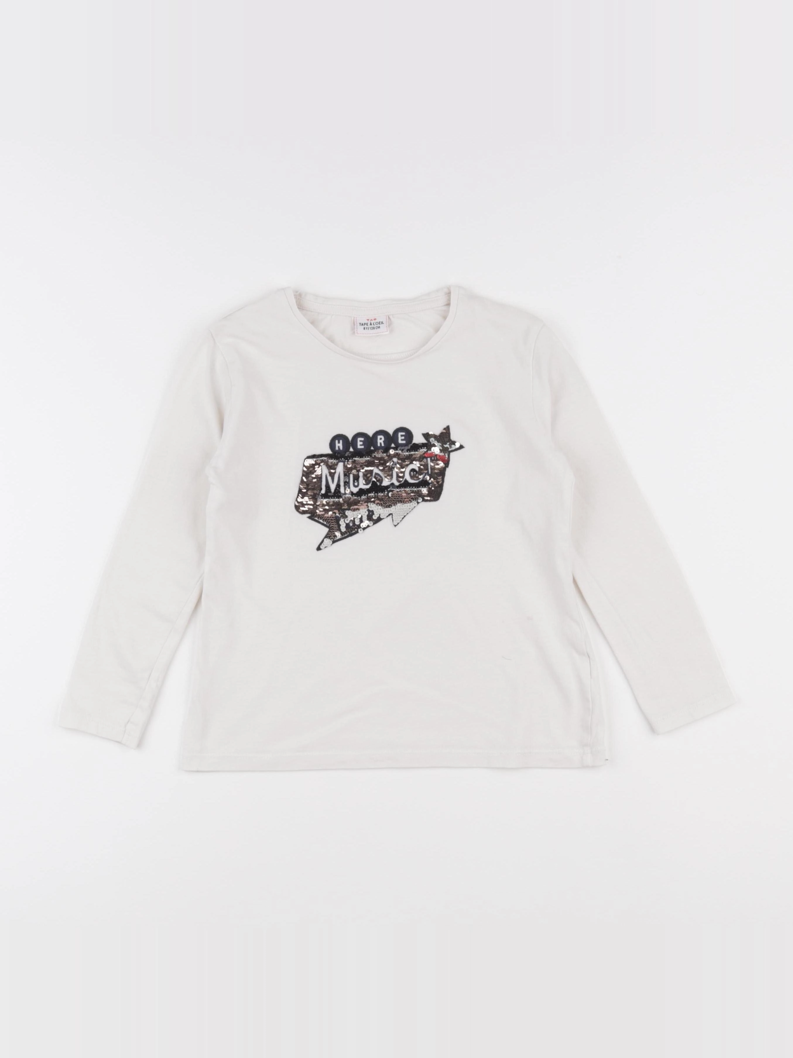 Tape à l'oeil - tee-shirt beige - 8 ans