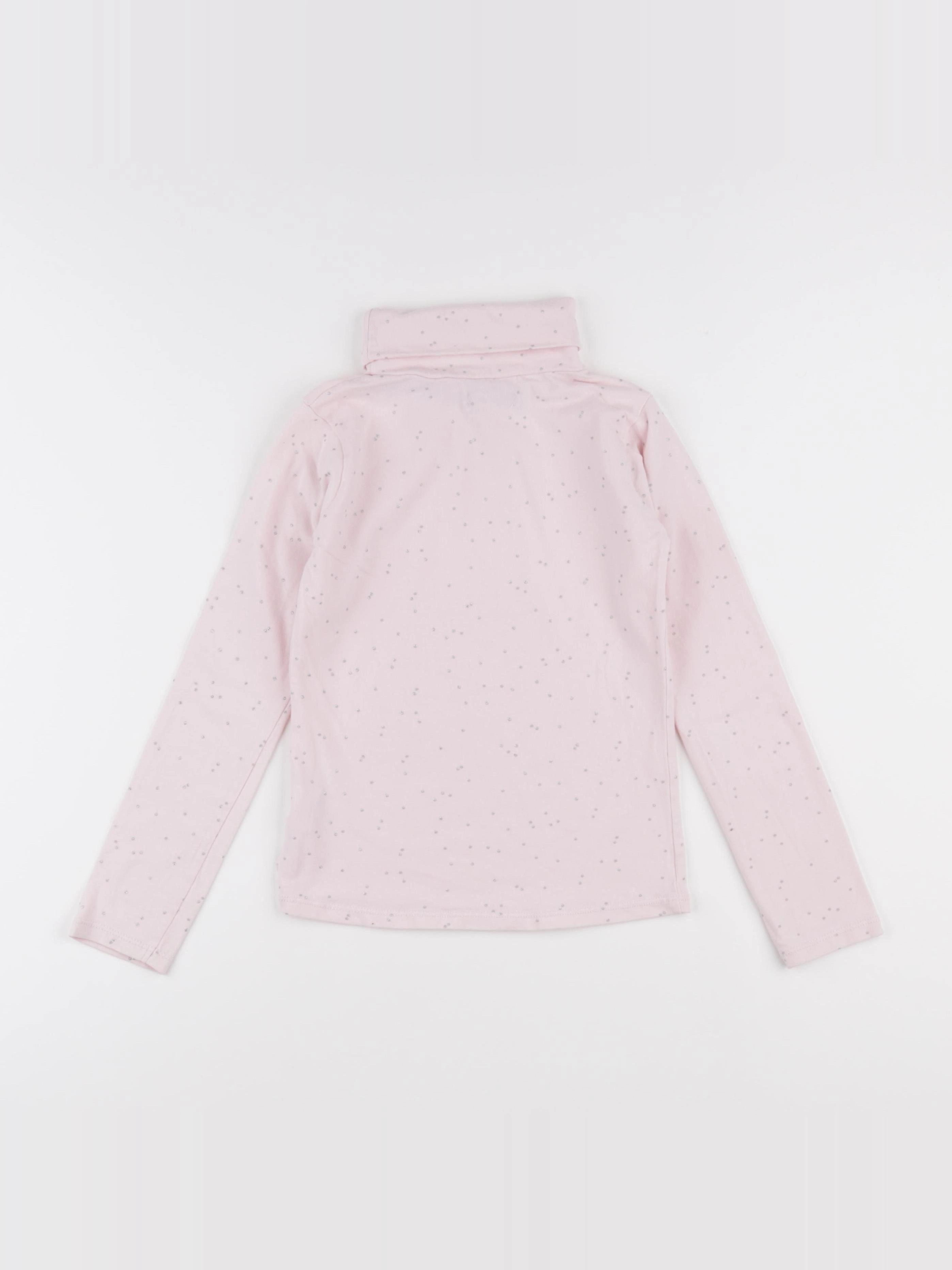 Okaidi - sous-pull rose - 8 ans