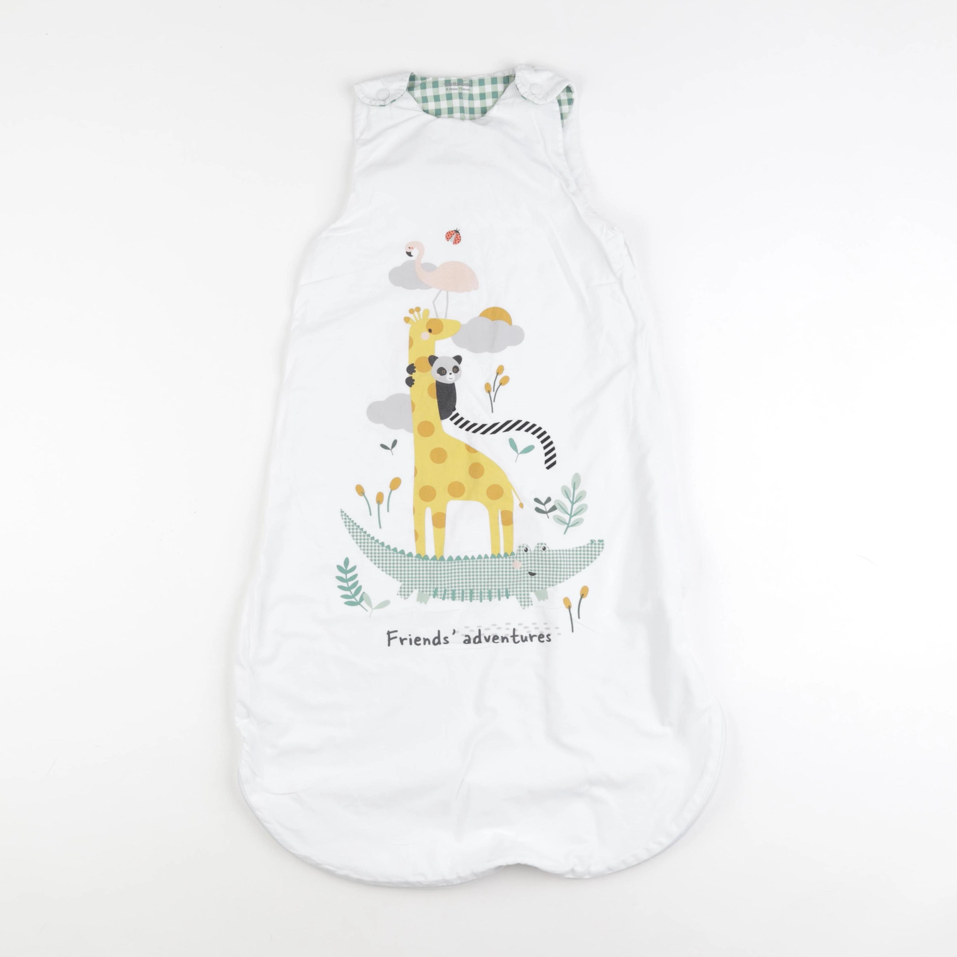 Vertbaudet - gigoteuse TOG 1 blanc - 6/18 mois