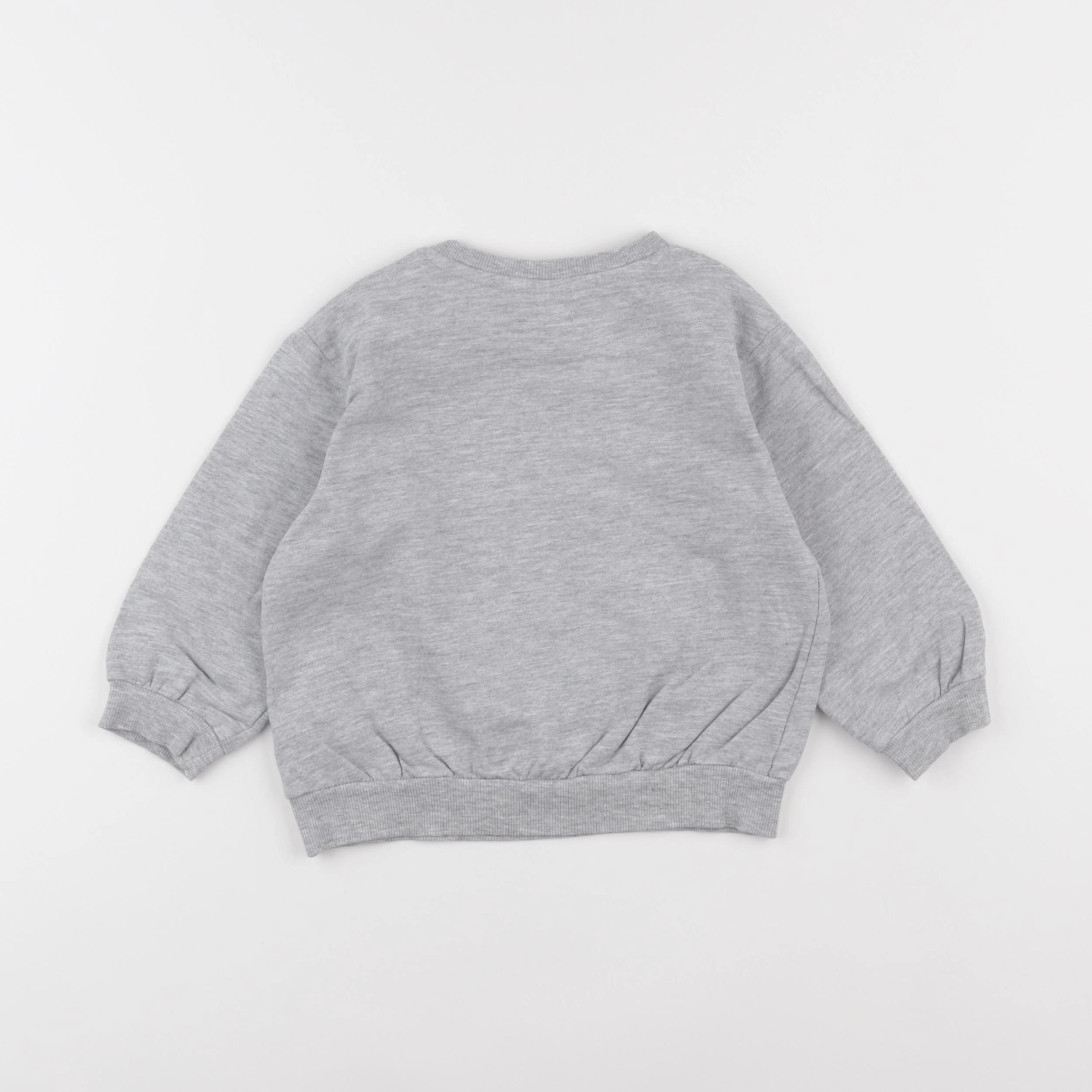 H&M - sweat gris - 18/24 mois