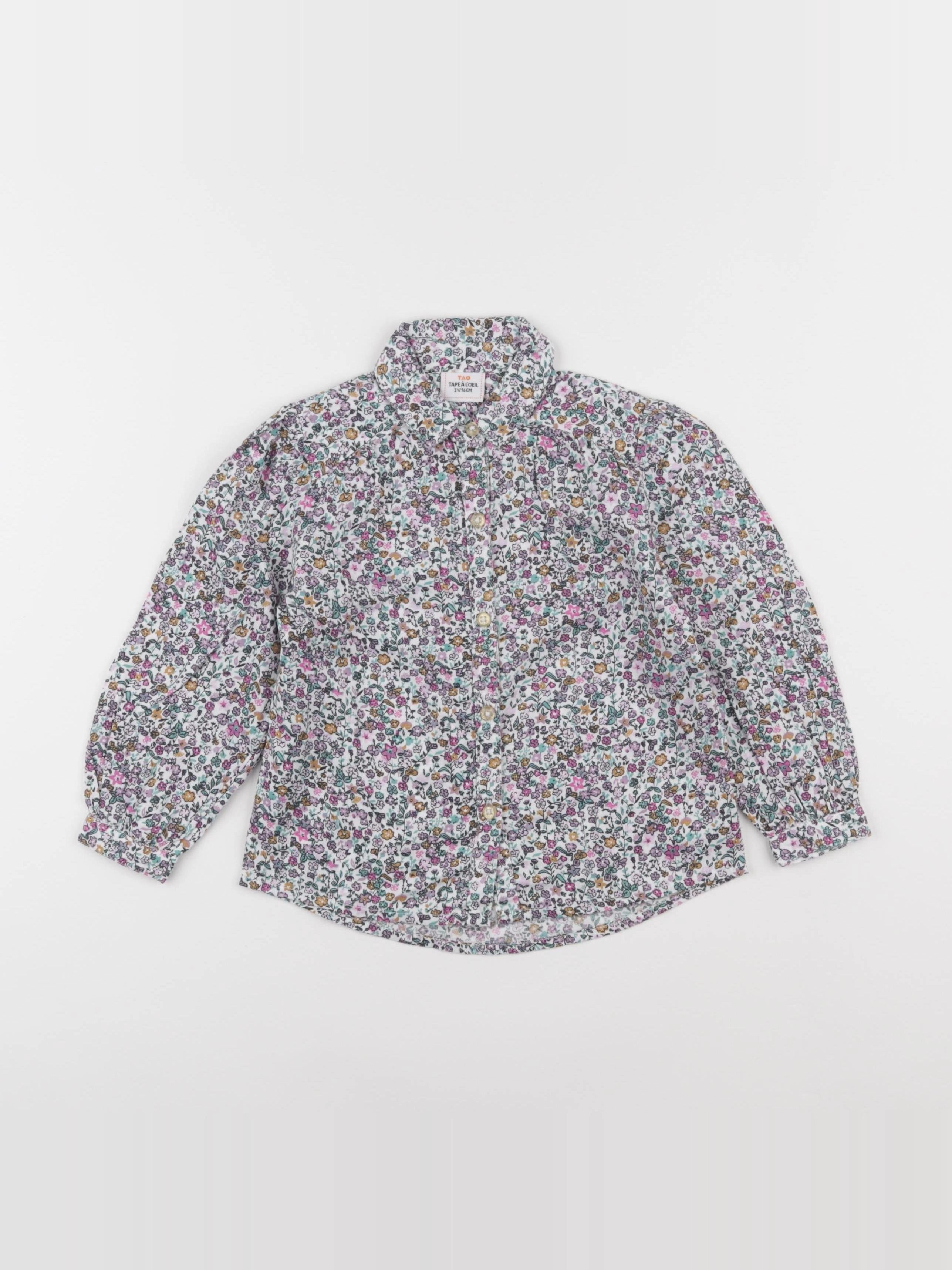 Tape à l'oeil - chemise multicolore - 3 ans
