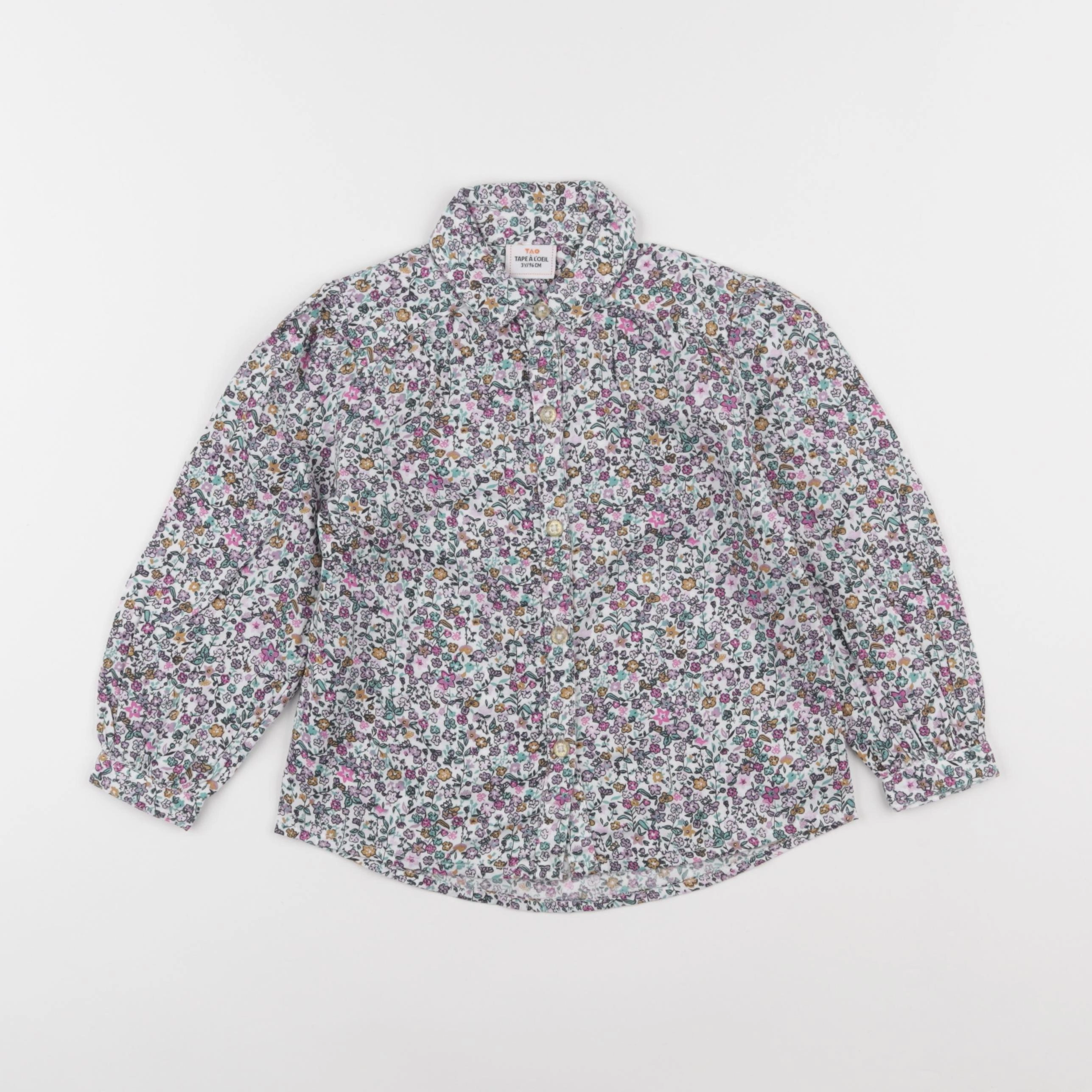 Tape à l'oeil - chemise multicolore - 3 ans