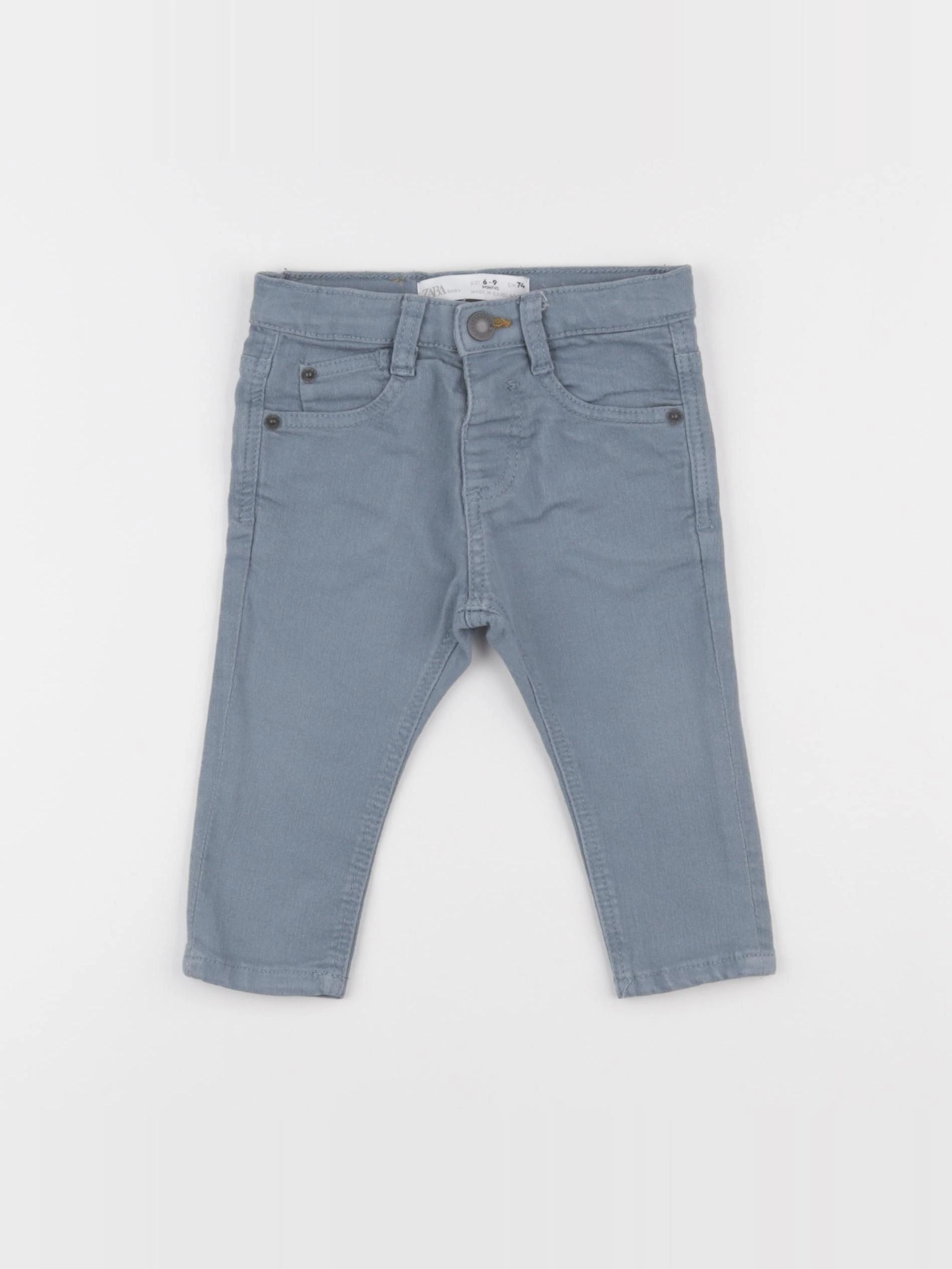 Zara - jean bleu - 6/9 mois