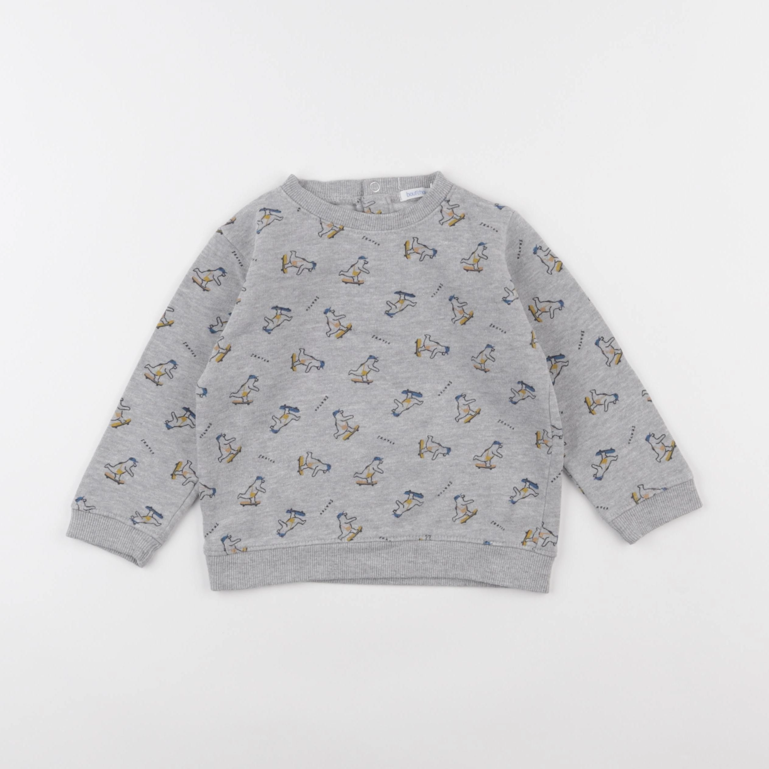 Boutchou - sweat gris - 36 mois