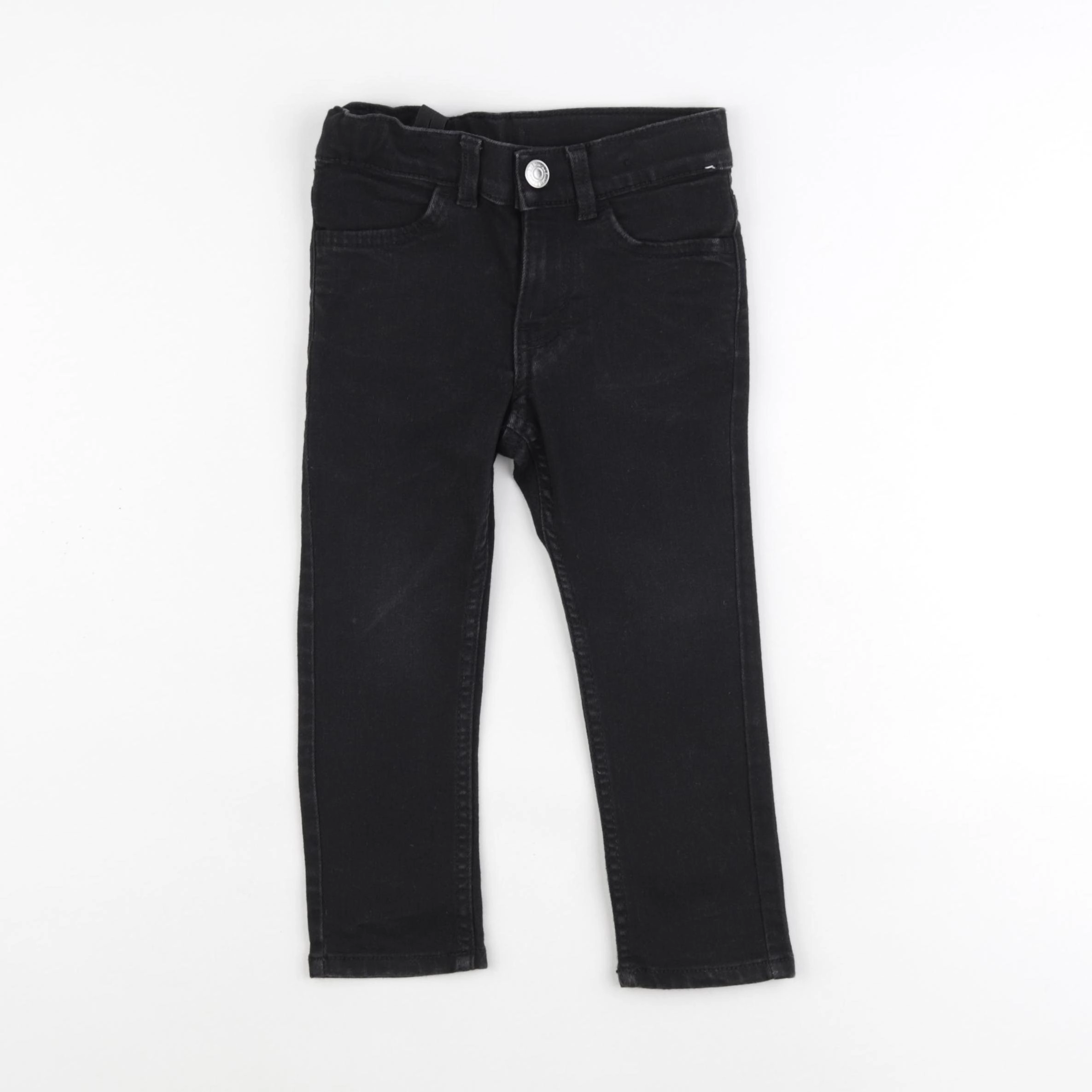 H&M - jean noir - 18/24 mois