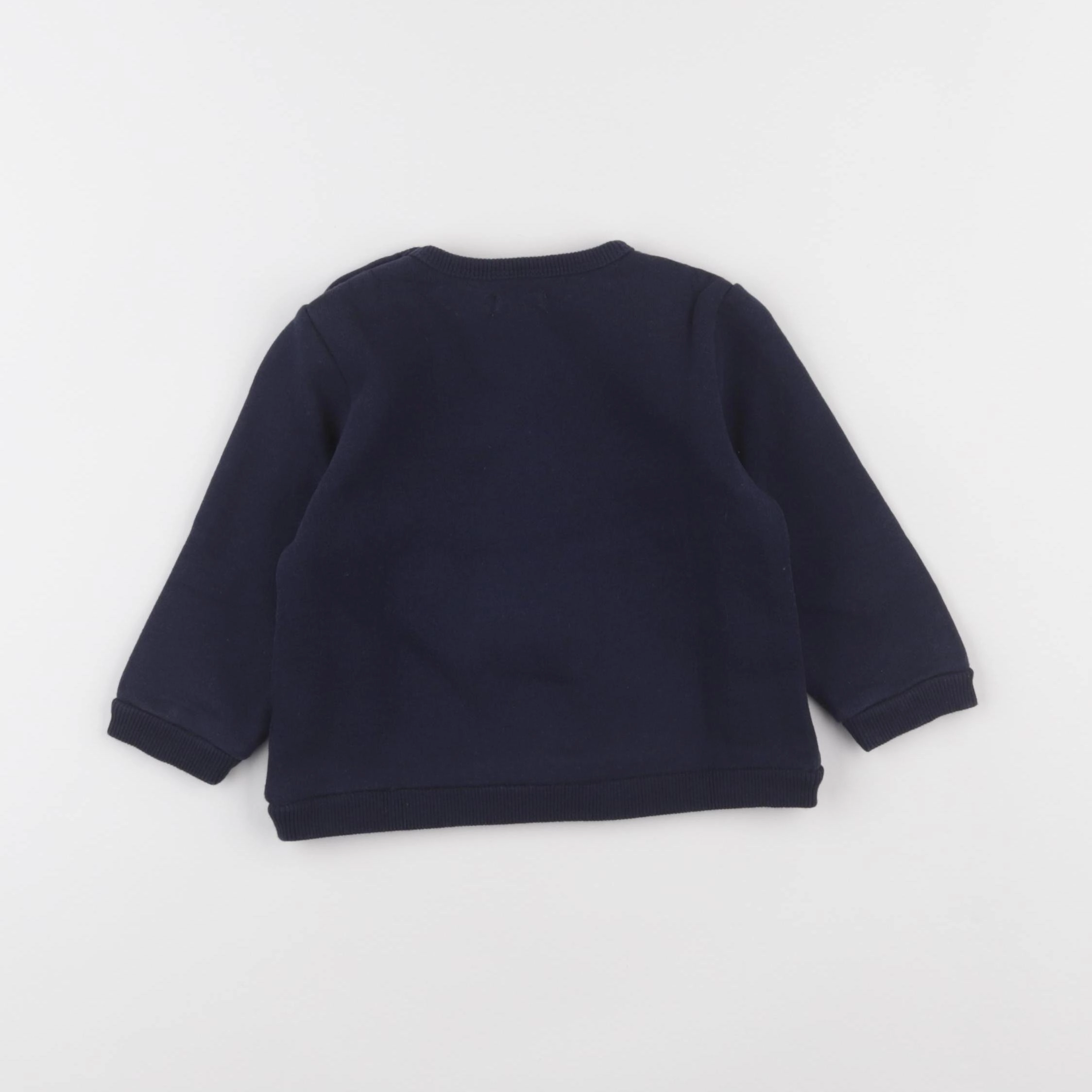 Boutchou - sweat bleu - 18 mois