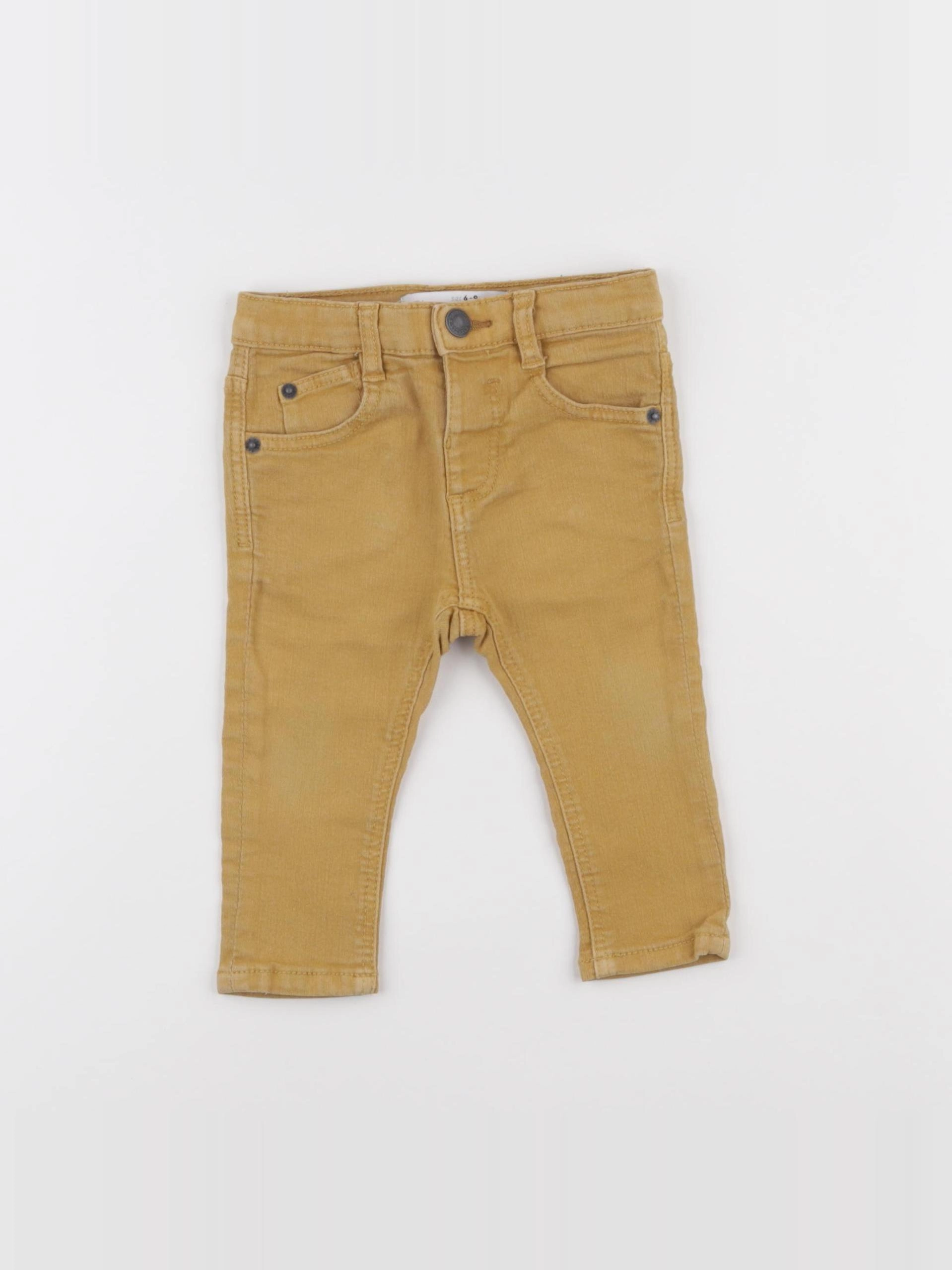 Zara - jean jaune - 6/9 mois