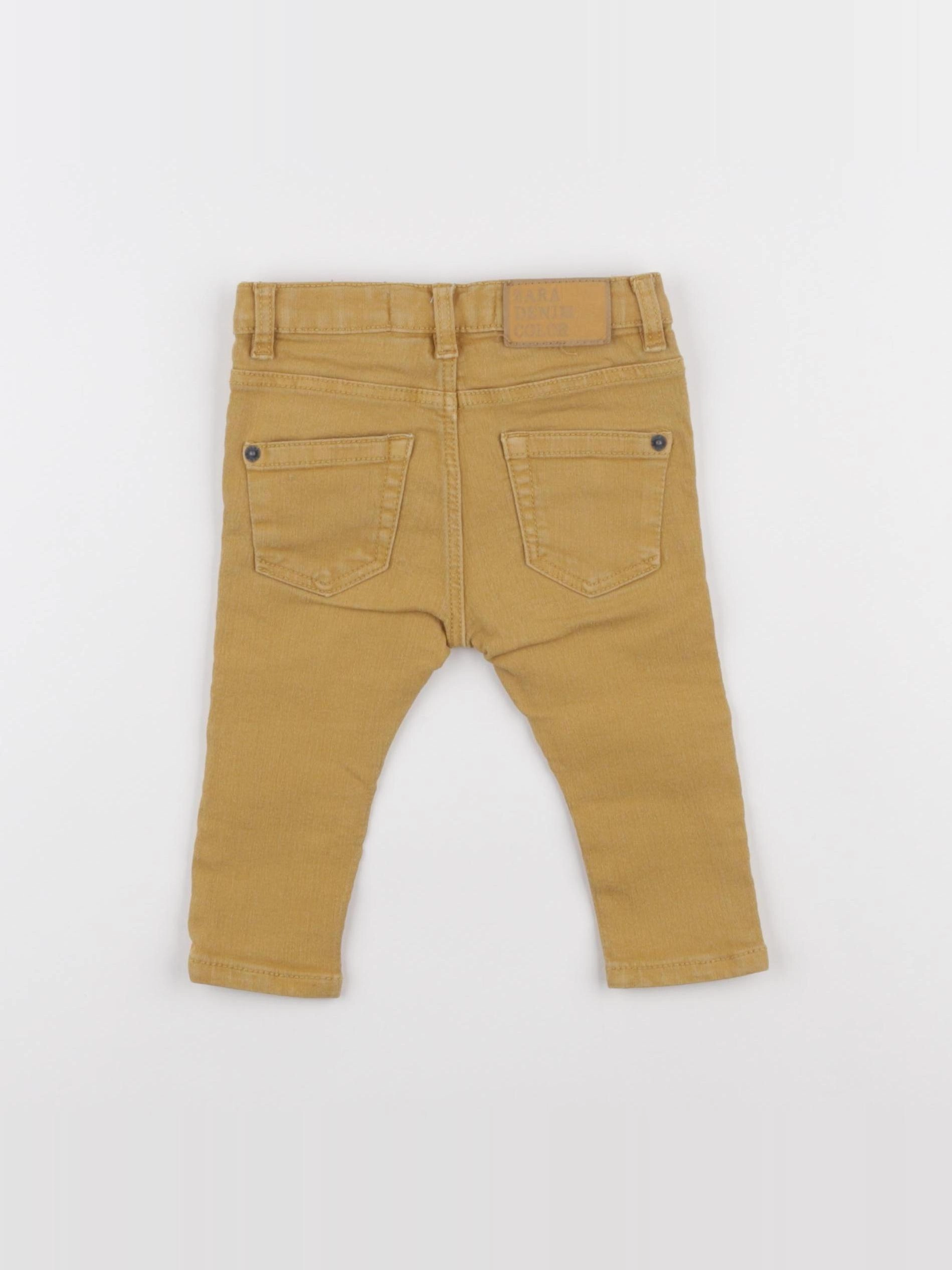 Zara - jean jaune - 6/9 mois